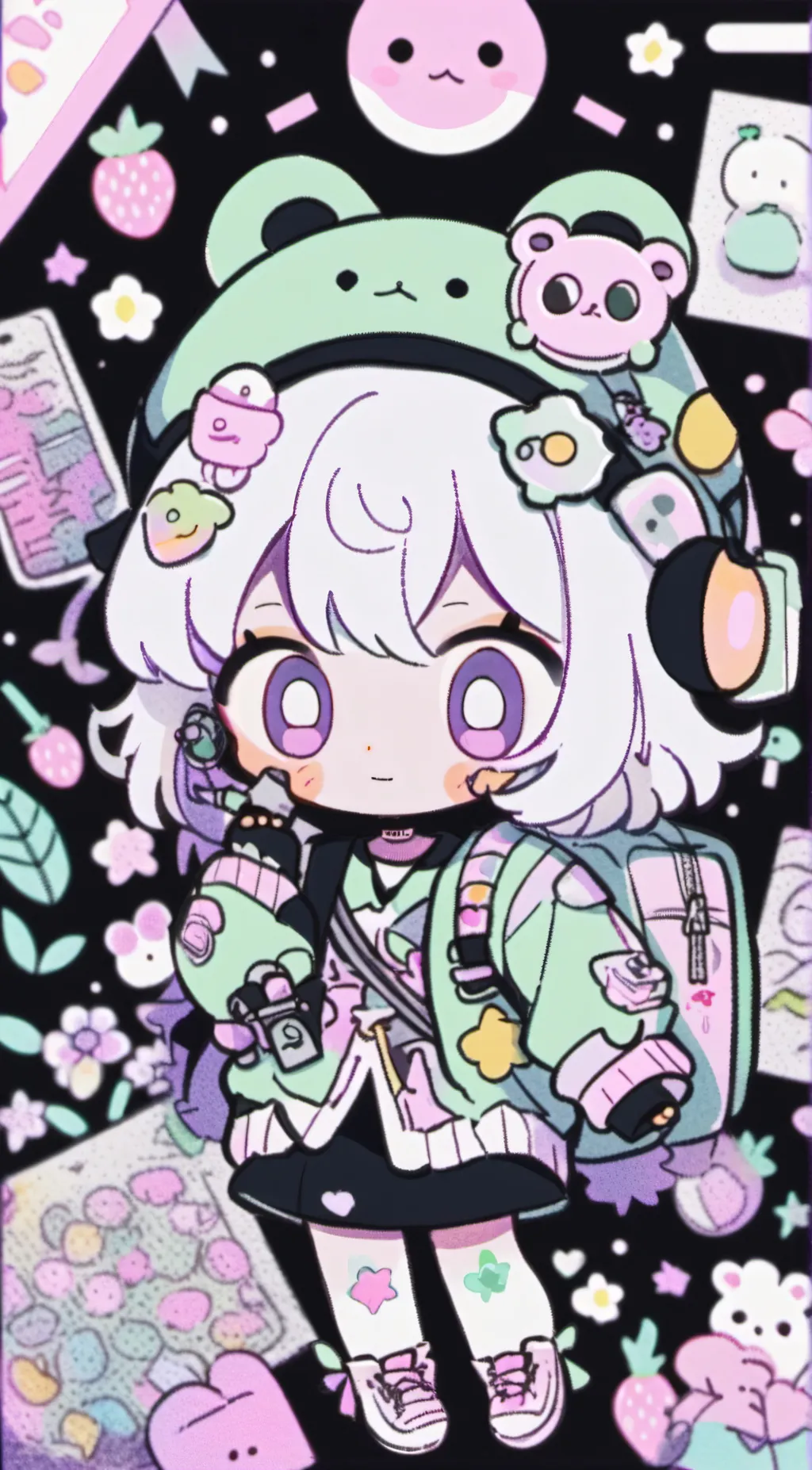 ai character: Normal quixlz background