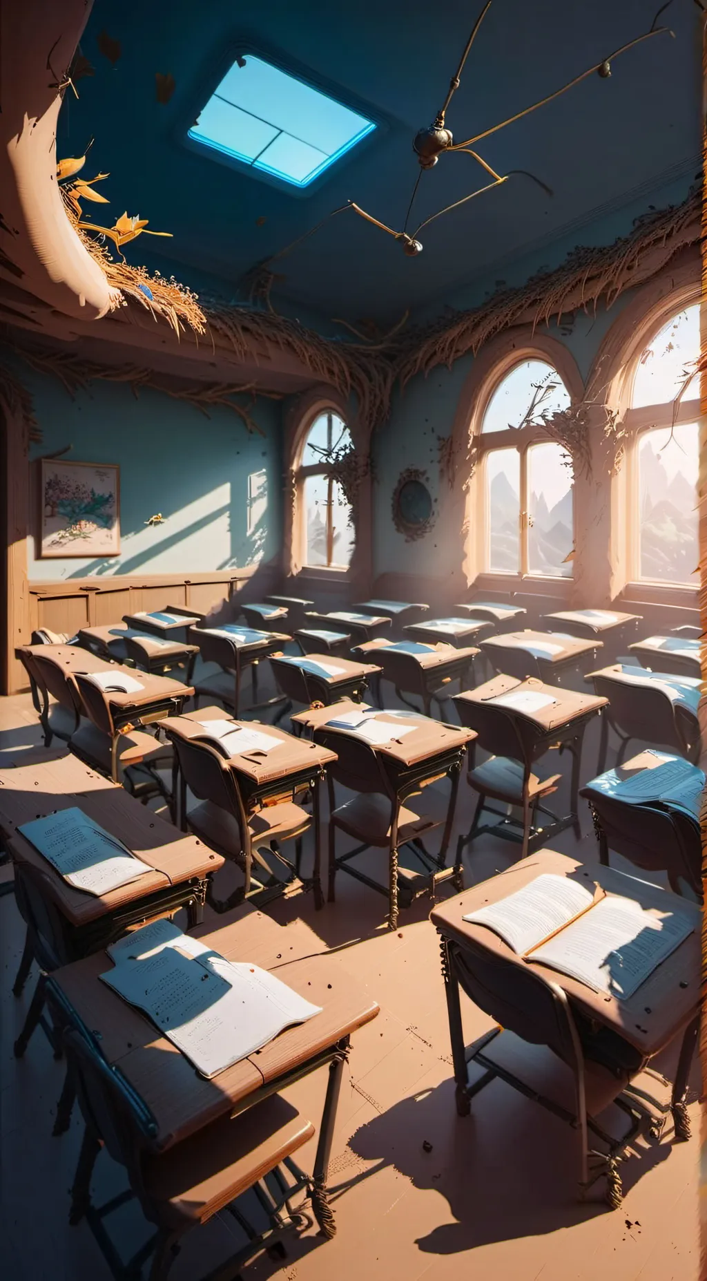 ai character: Mha background