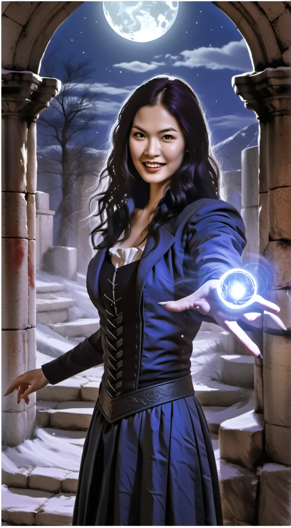 ai character: carmie  background