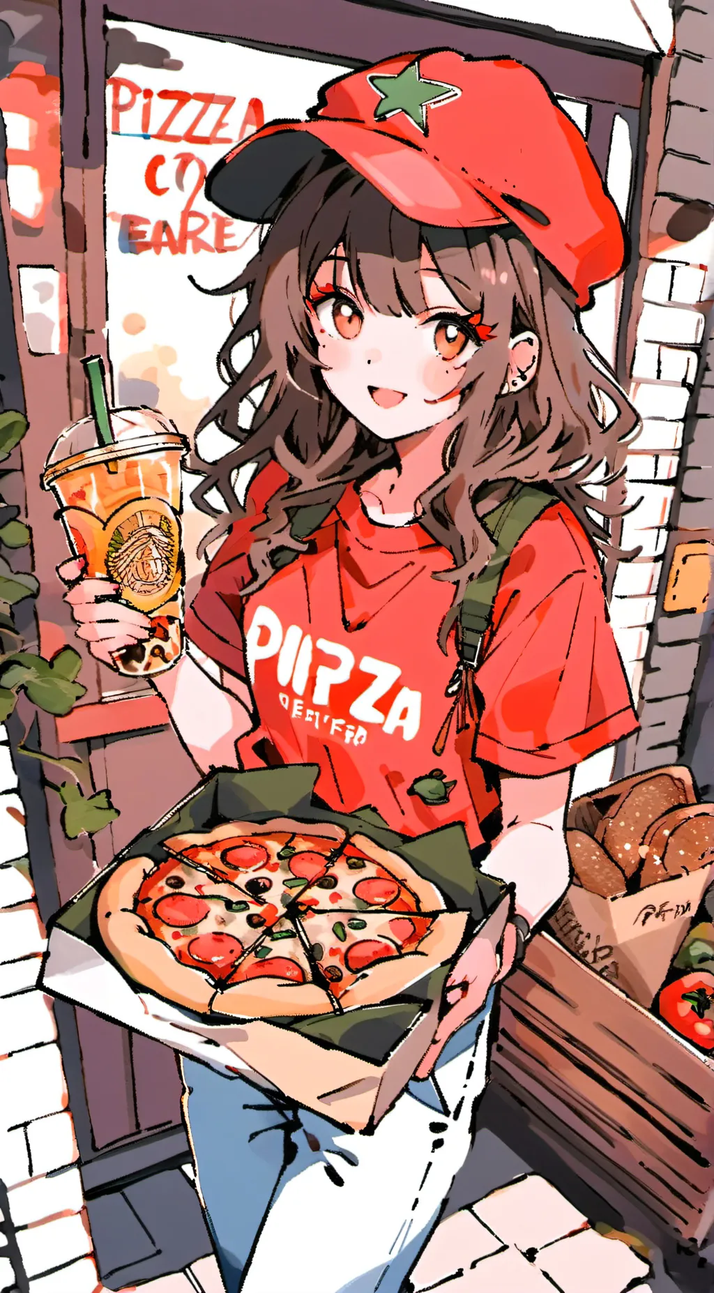 ai character: Amanda background