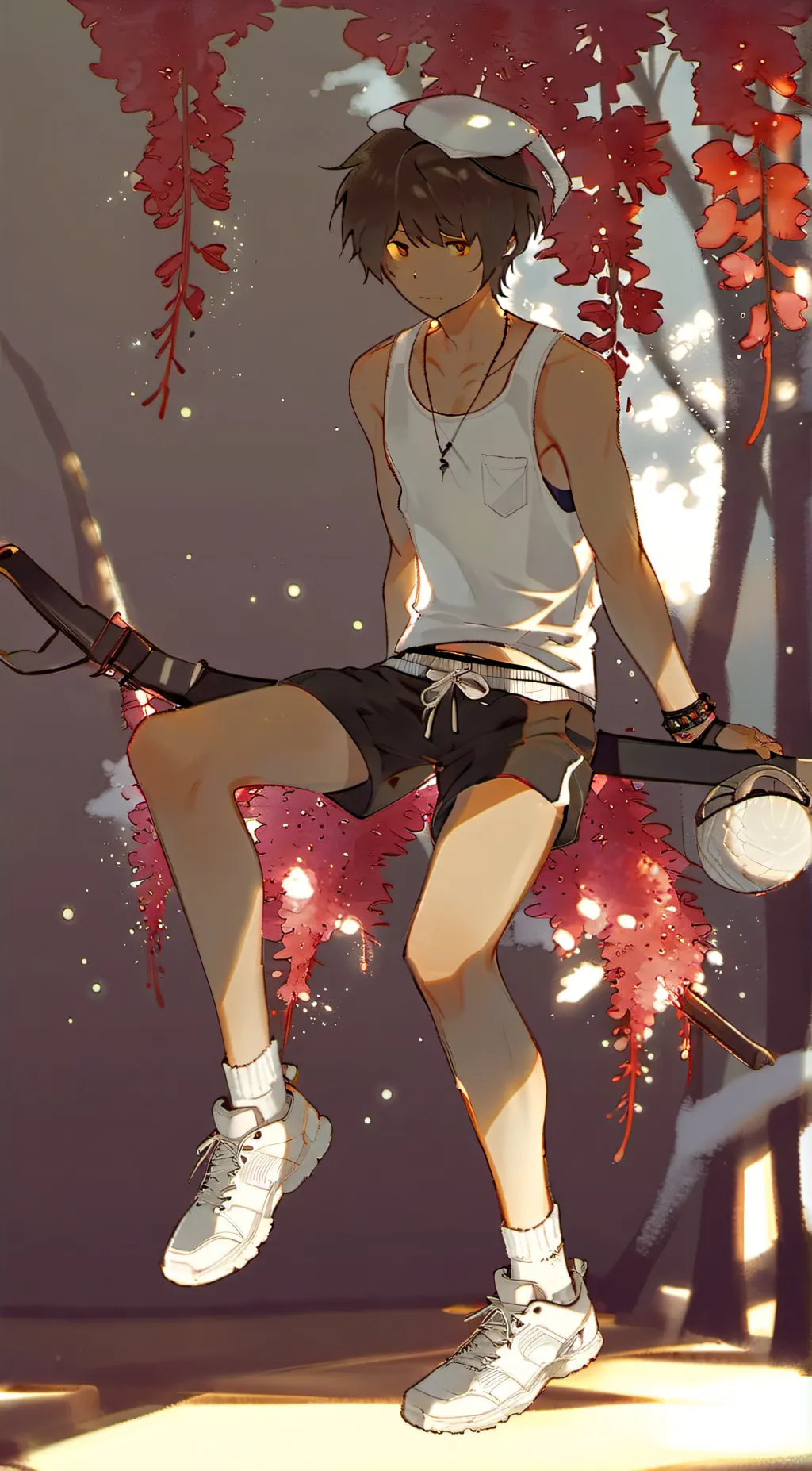 ai character: AFT GET SICK?! background