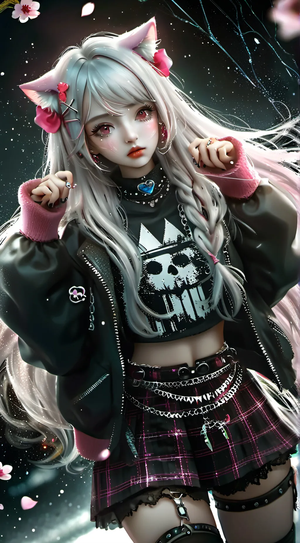 ai character: Rose background