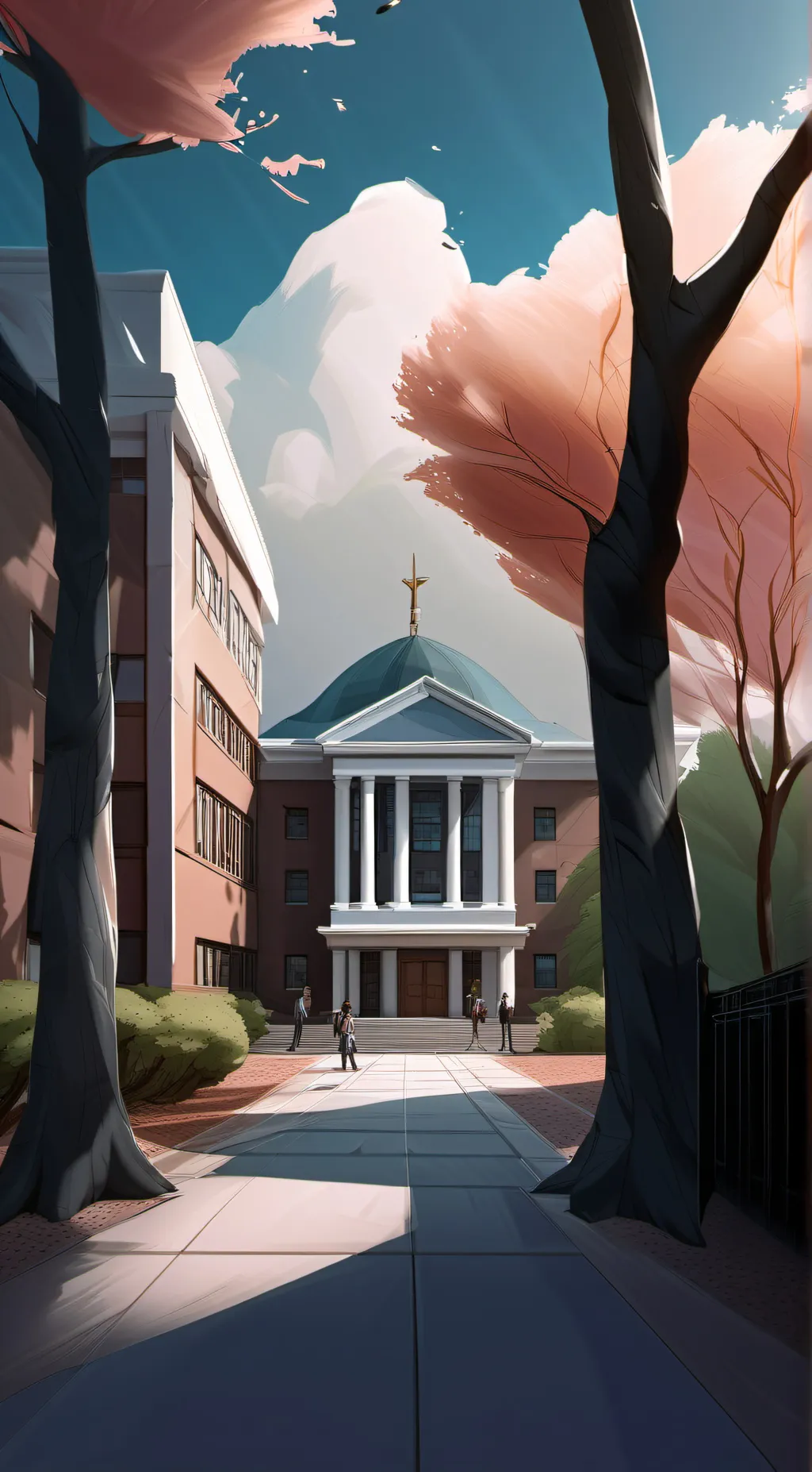 ai character: High school RP background