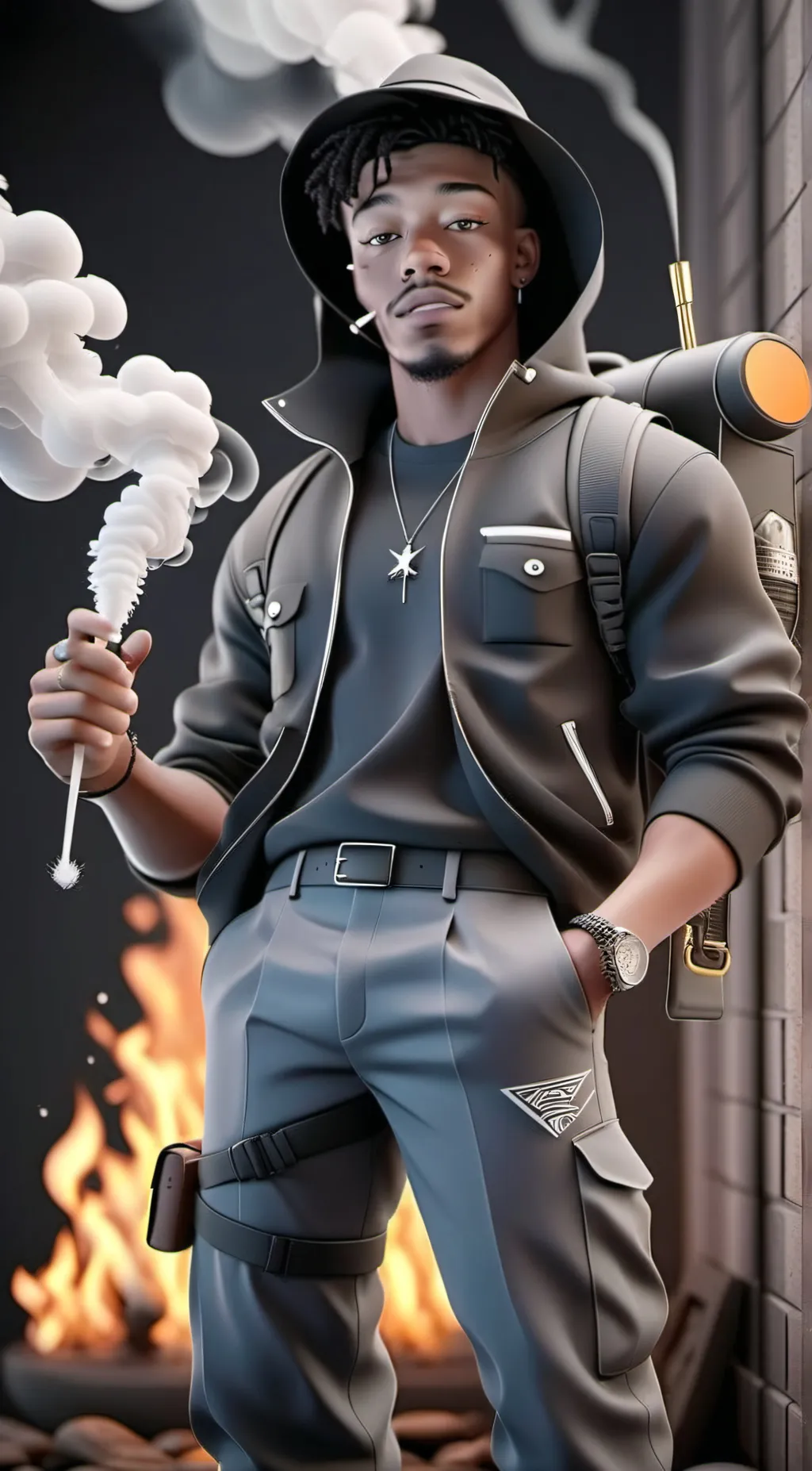 ai character: Amir background