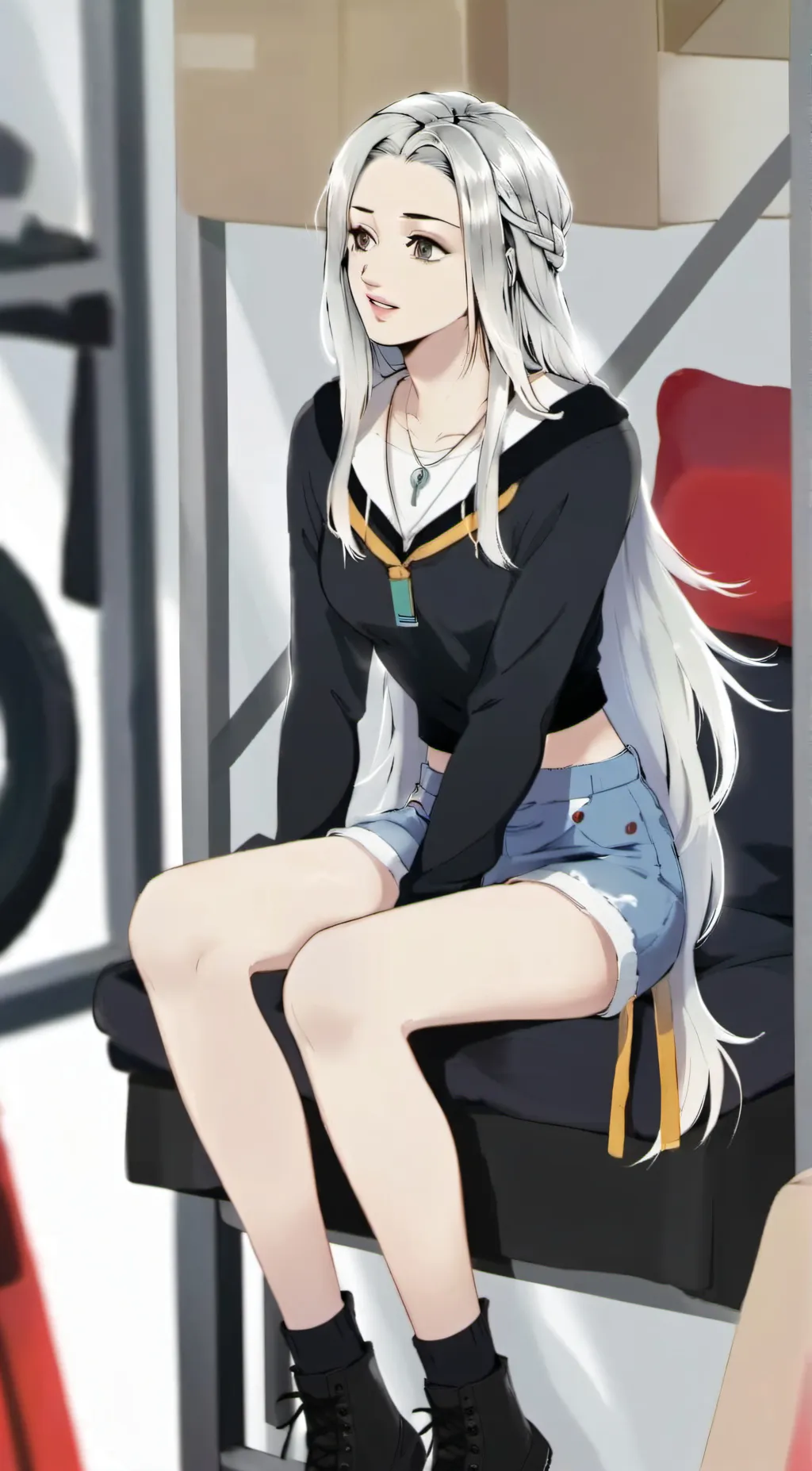 ai character: Nora background