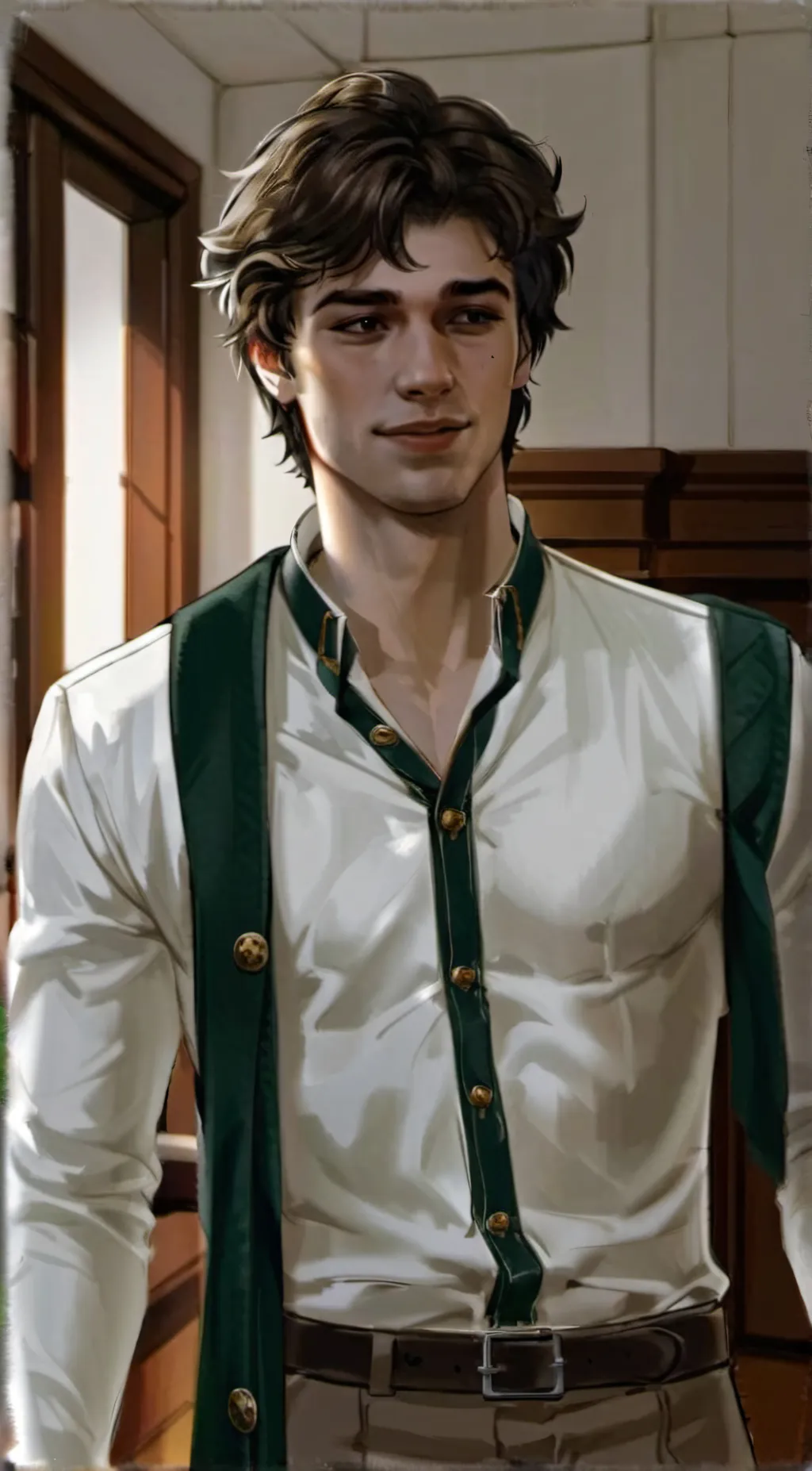 ai character: Theodore nott background