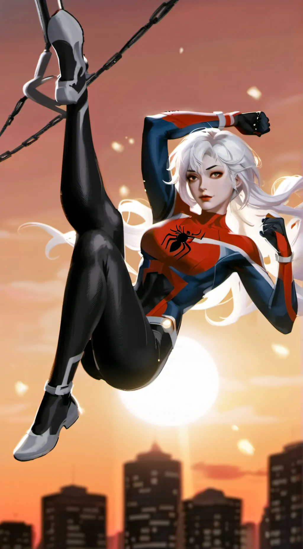 ai character: Athena  background