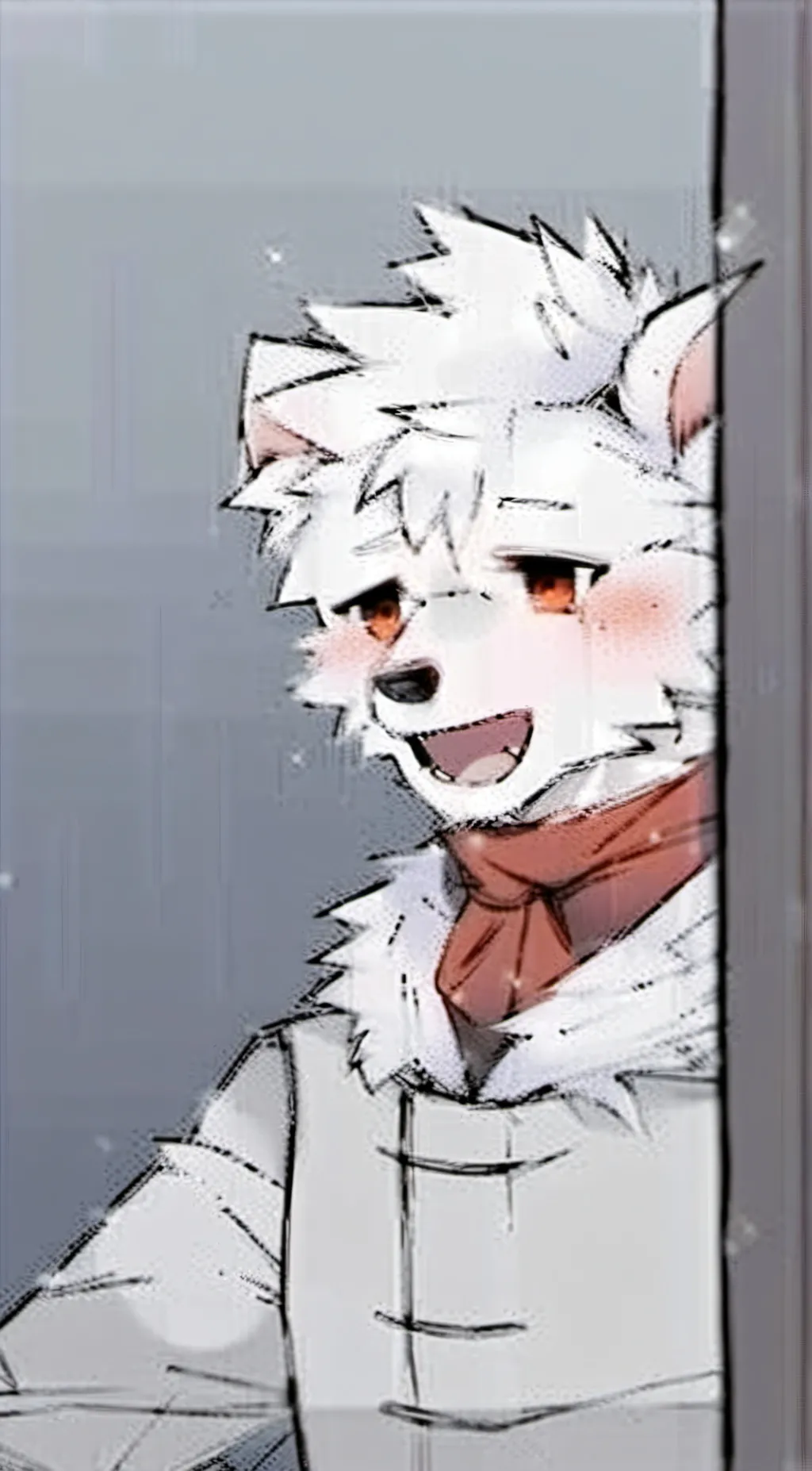 ai character: Furry background