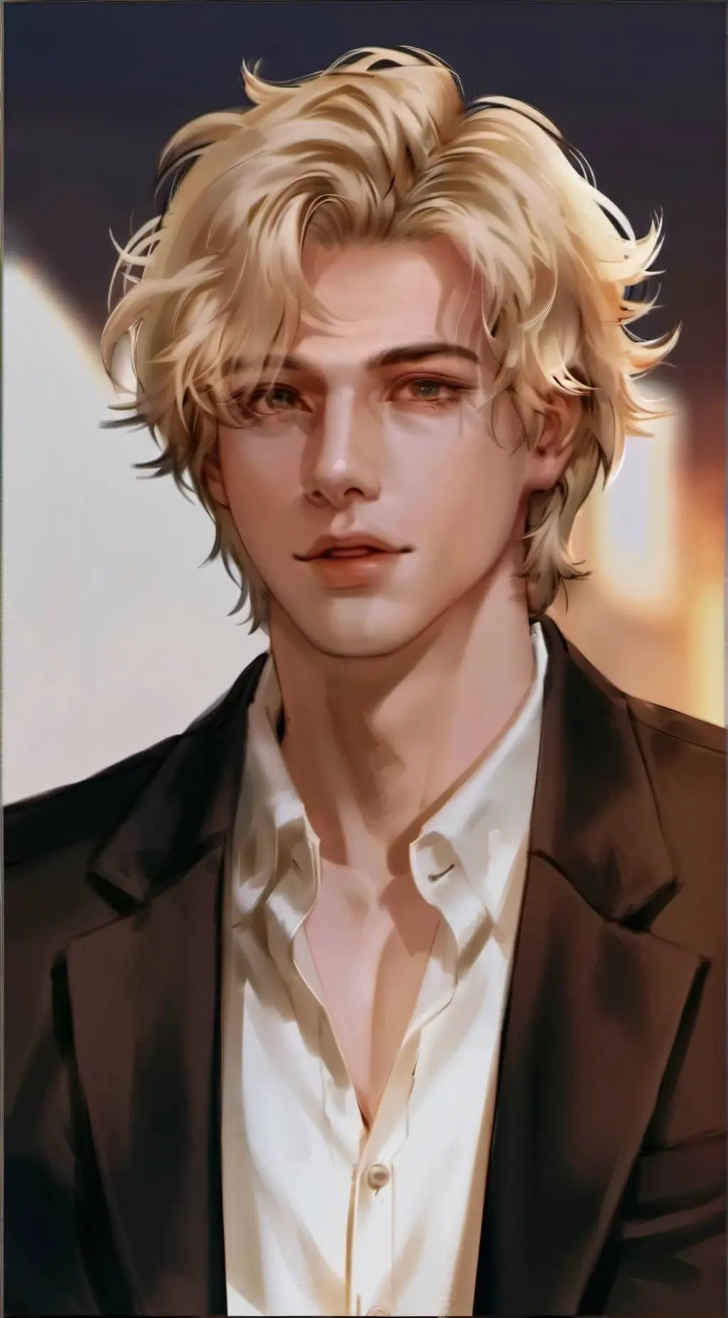 ai character: Victor  background