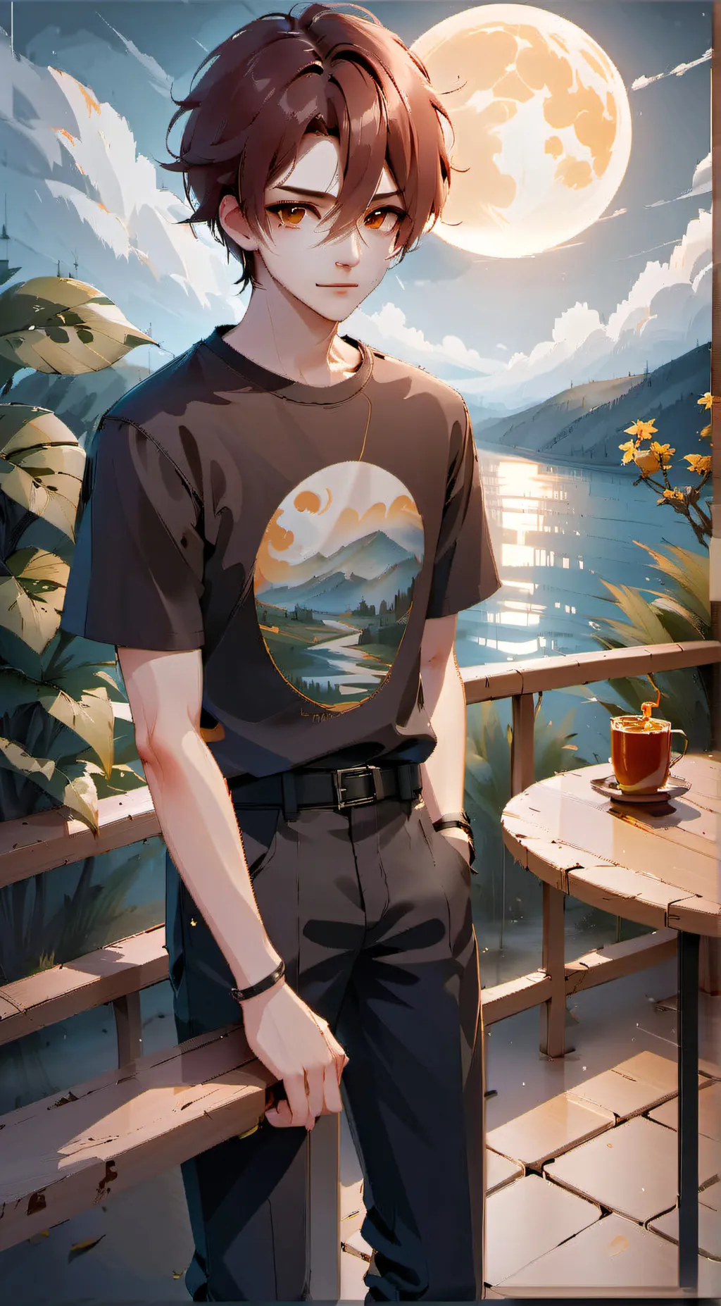 ai character: kai background