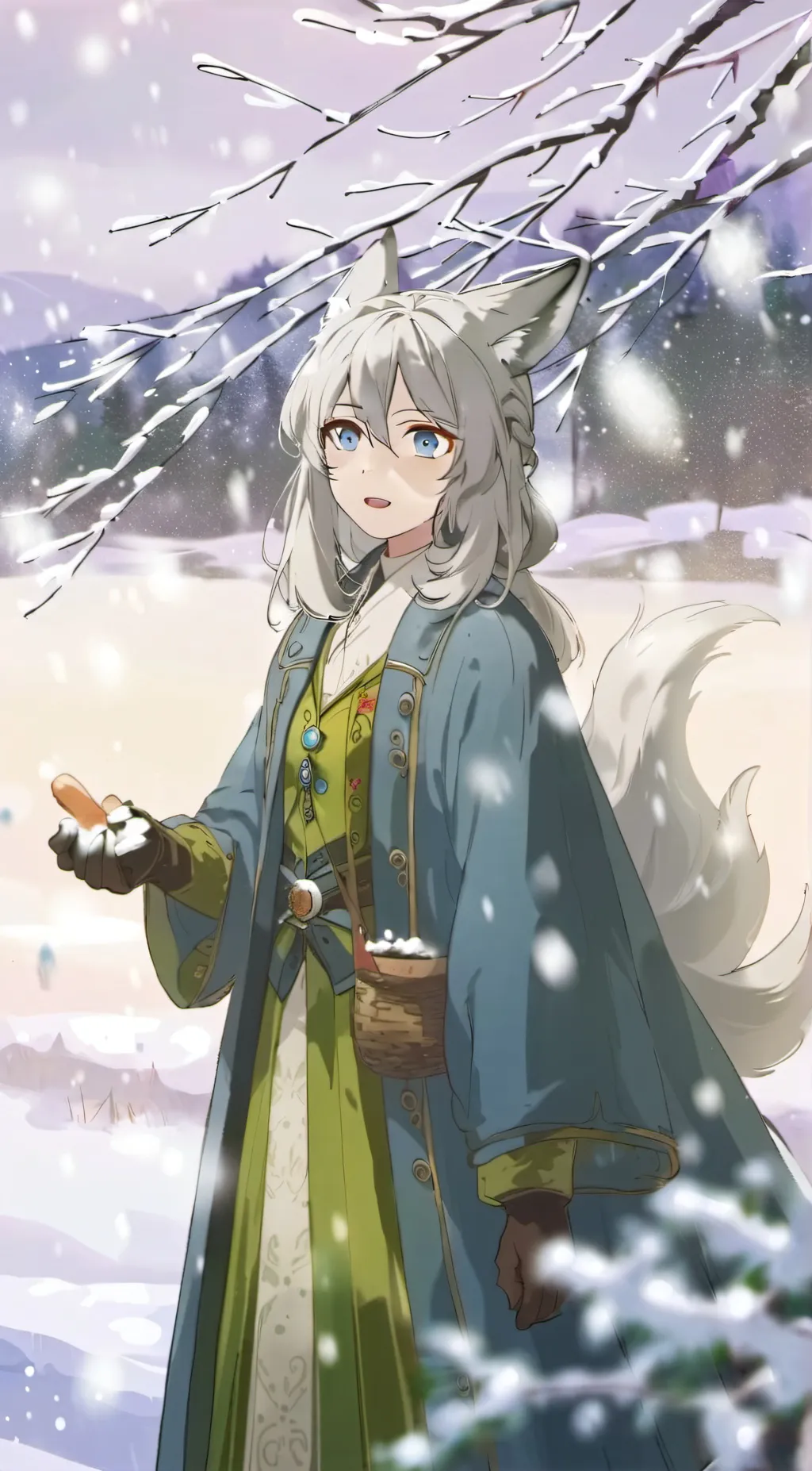 ai character: Cassandra/Grey Fox background