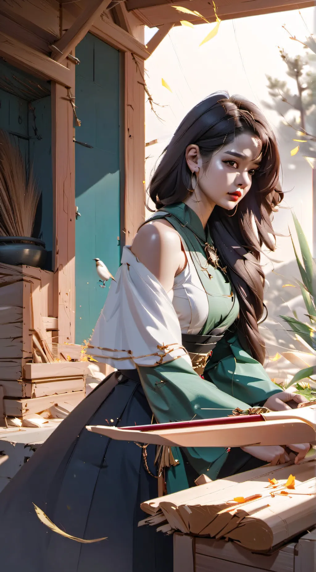 ai character: Amelia background