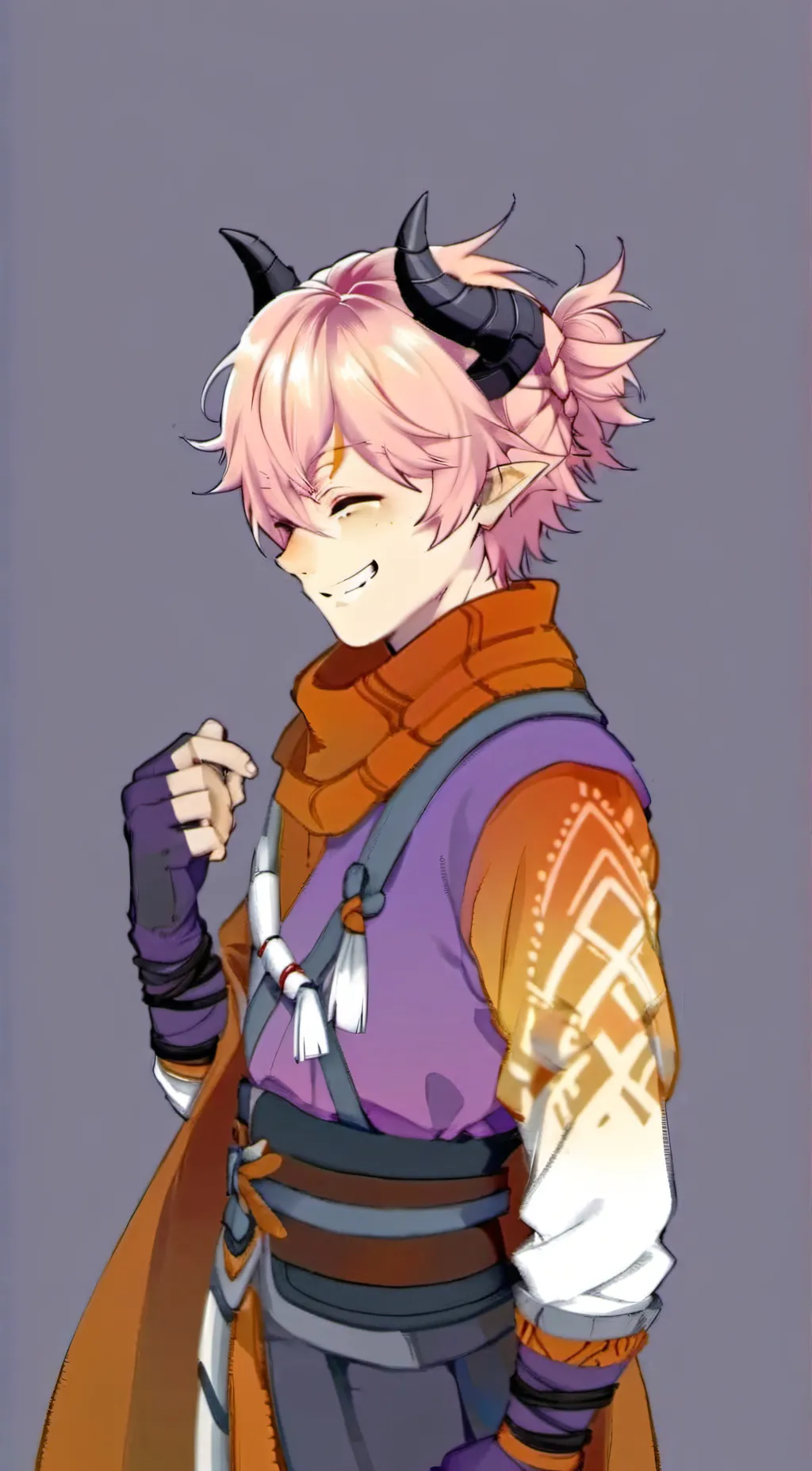 ai character: domon noi background