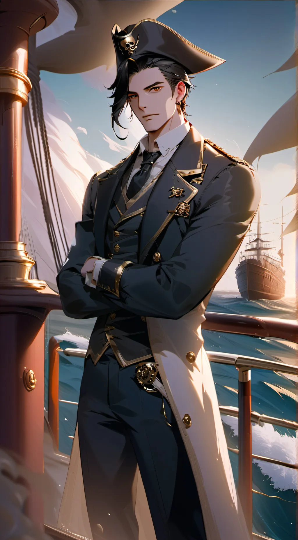 ai character: Angelo  background