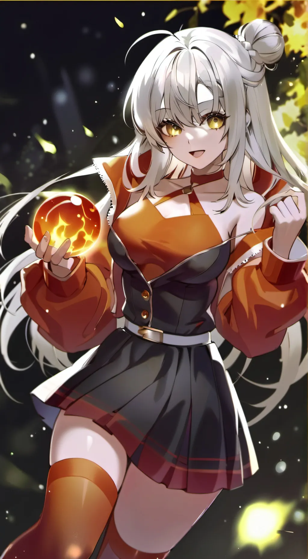 ai character: Ariana background