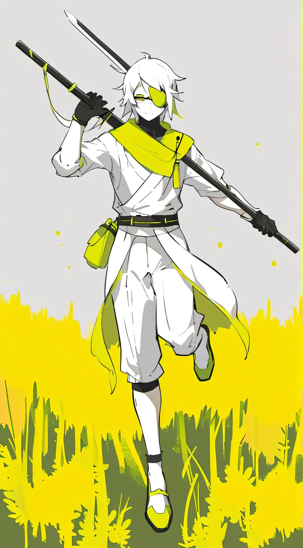 ai character: smiling critters  background