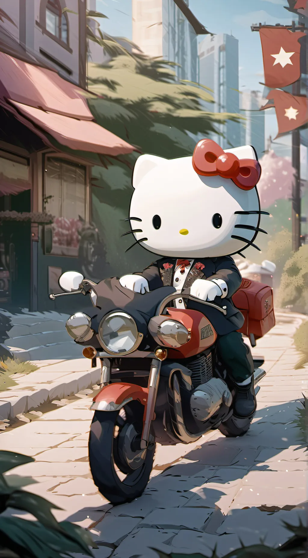 ai character: Raymond background