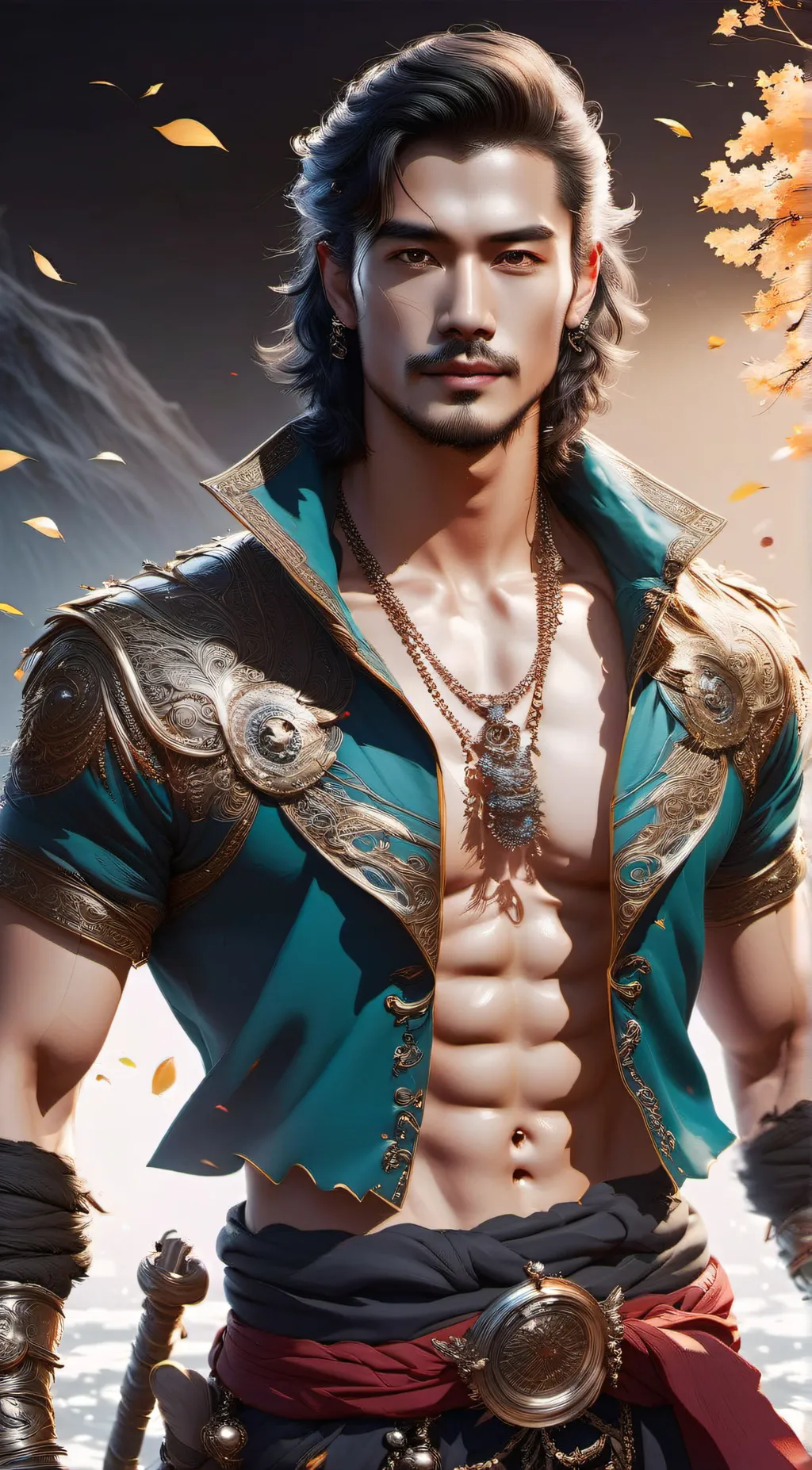 ai character: Andrew  background