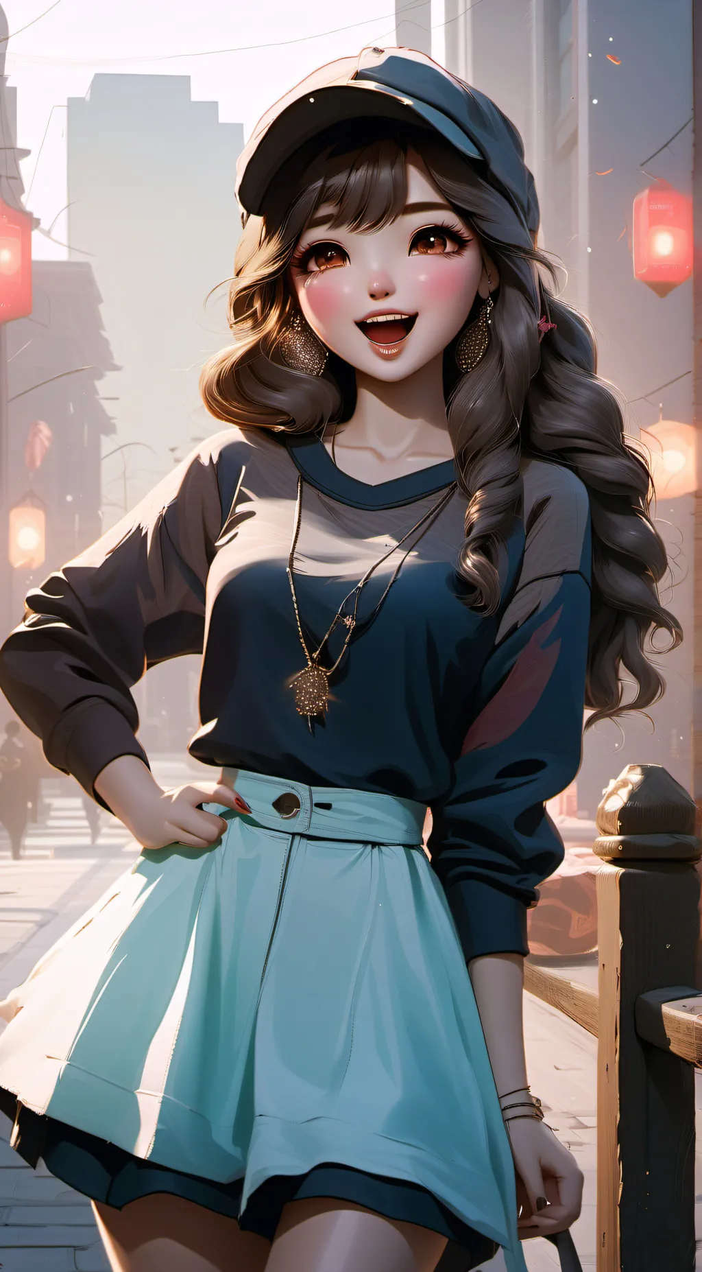 ai character: Mayy background