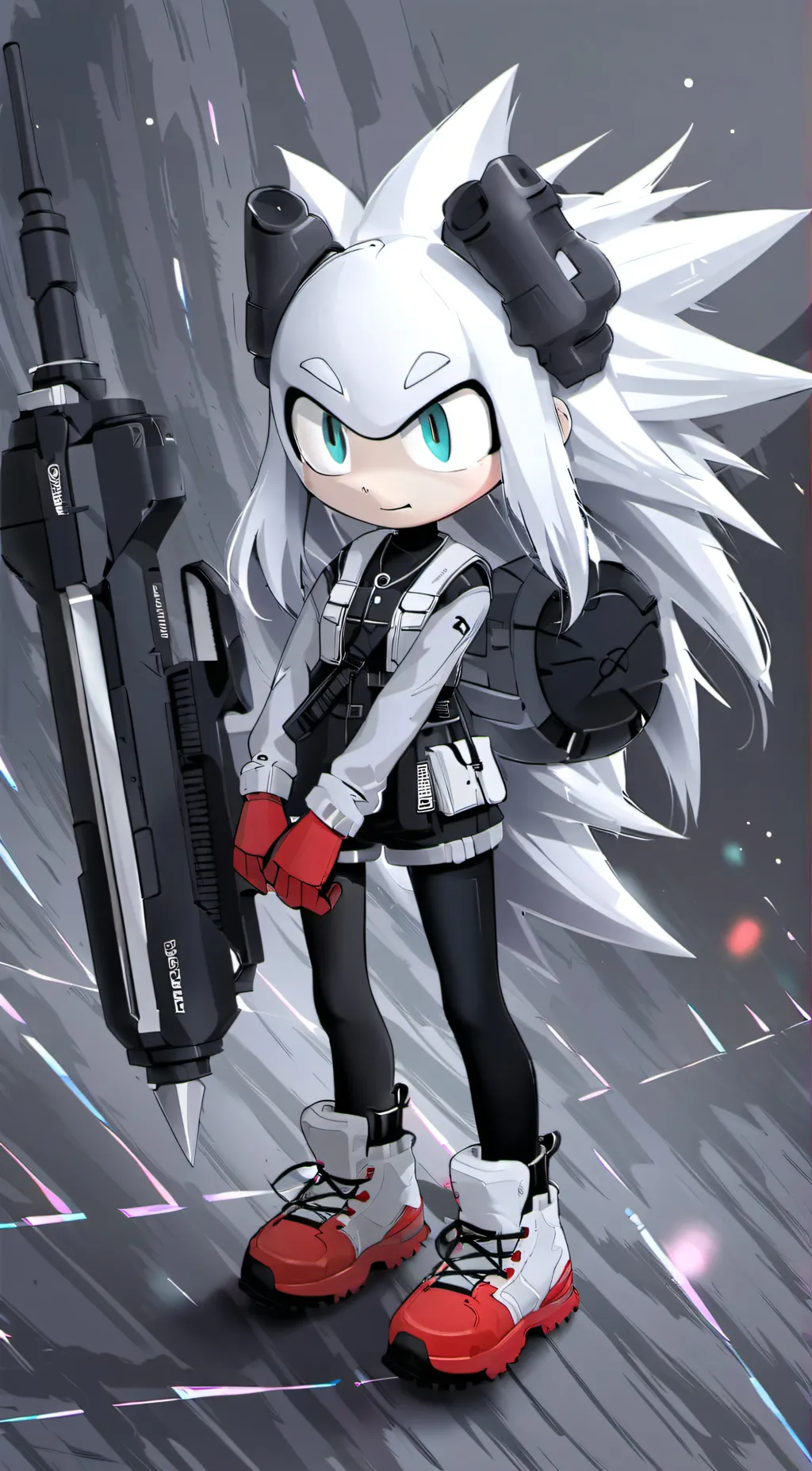 ai character: Ava the hedgehog  background
