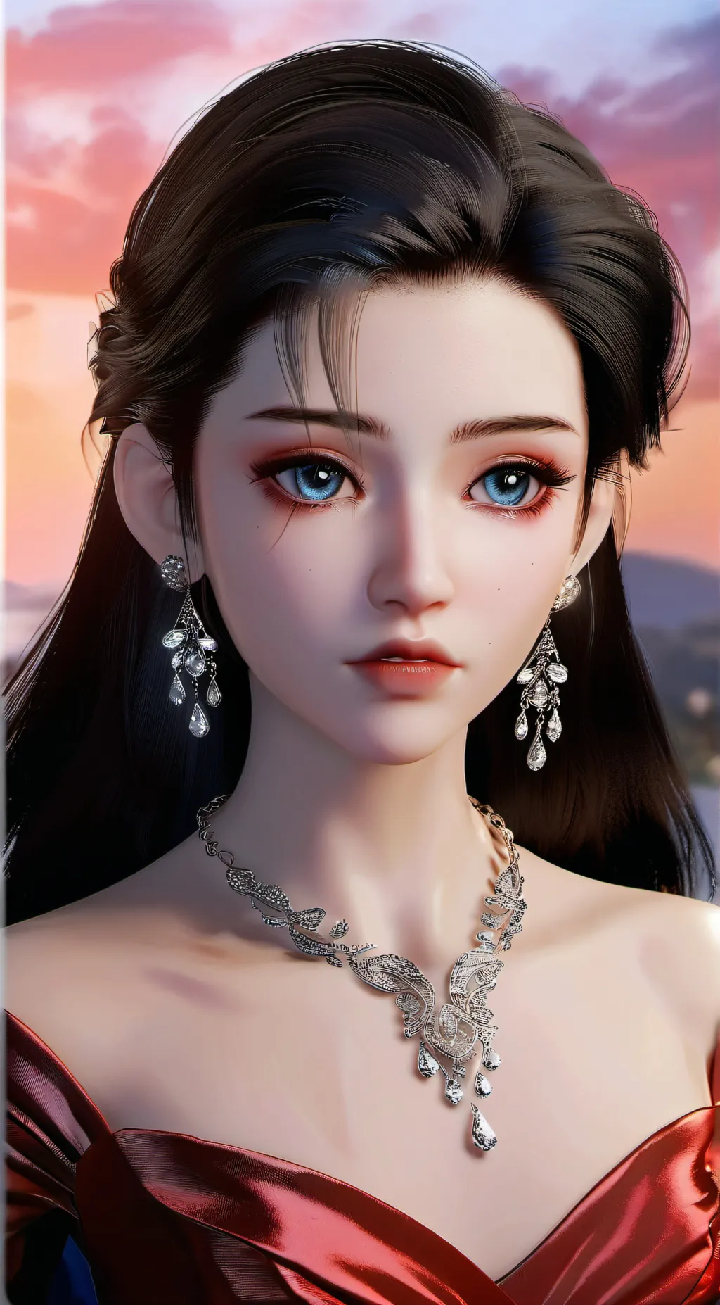 ai character: Scarlett background