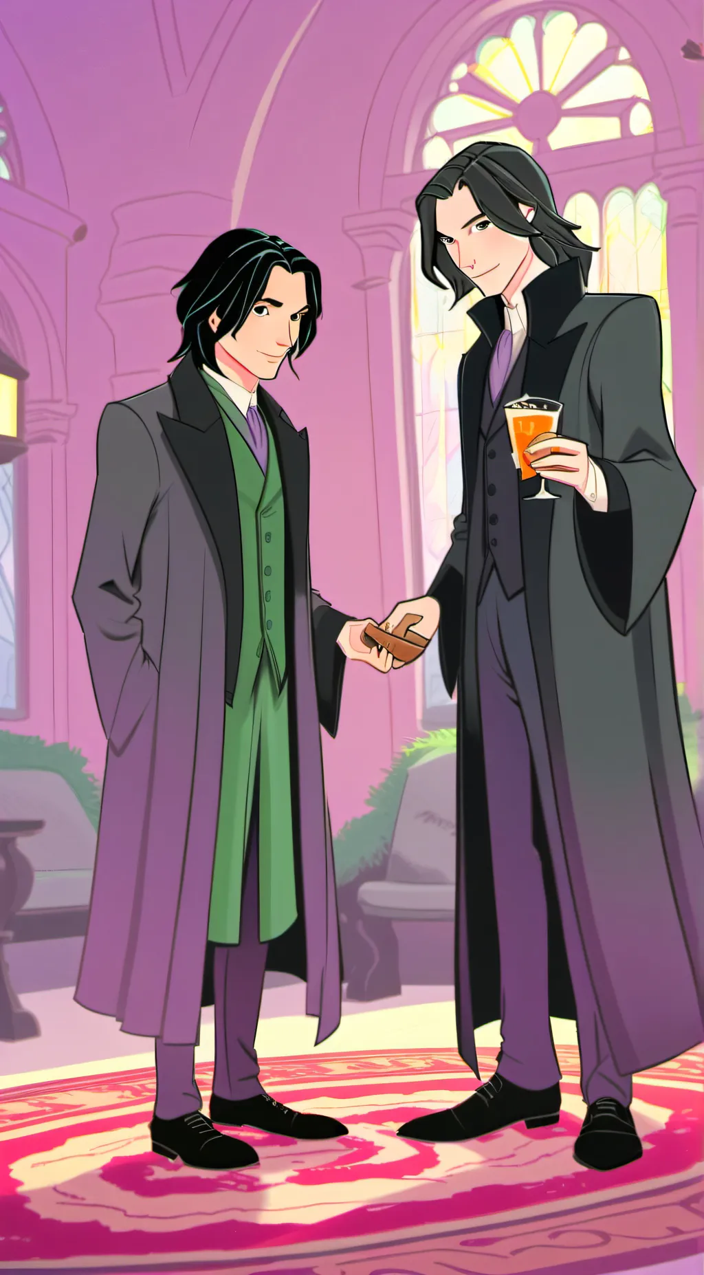 ai character: snape and sirius background