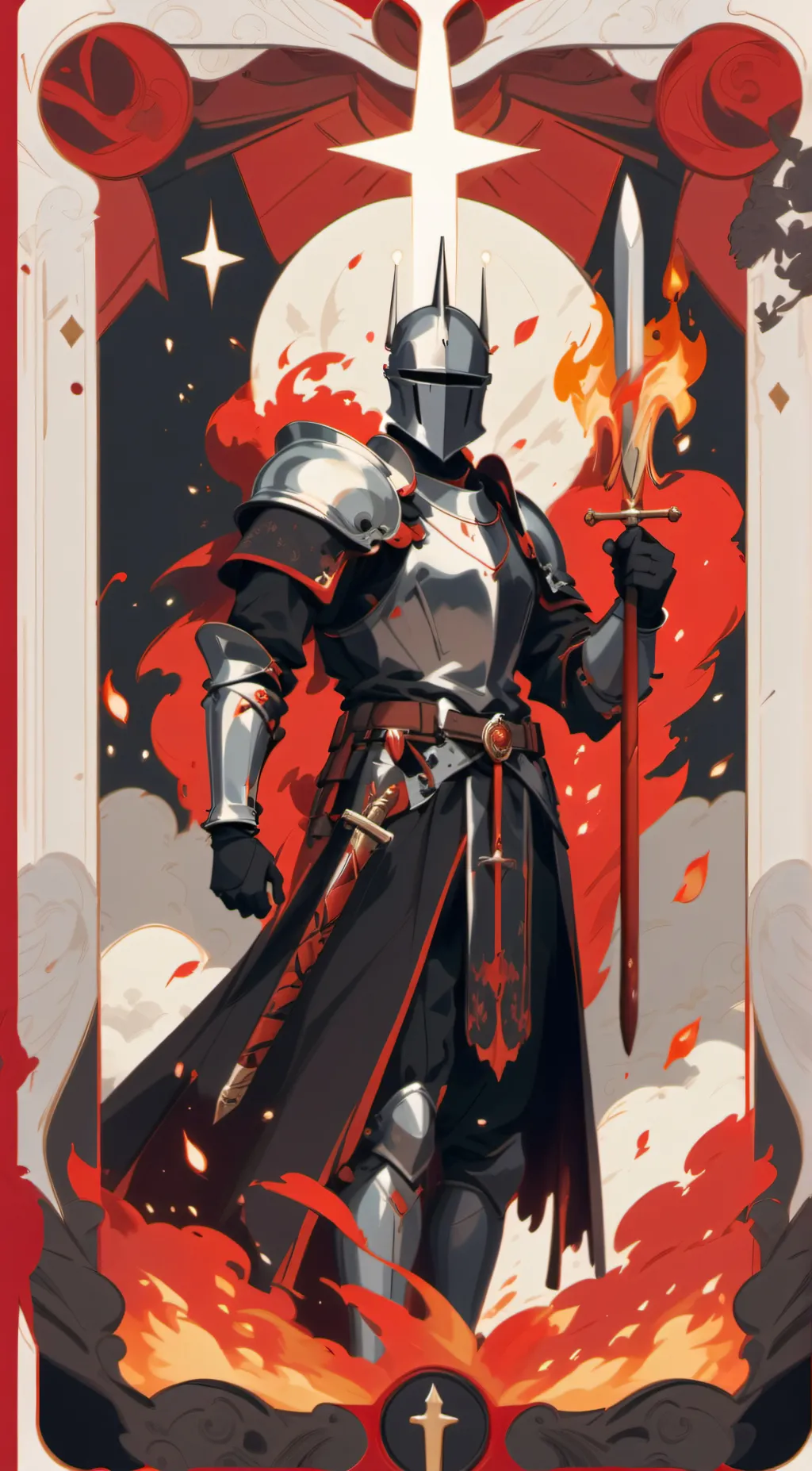 Talkie AI - Chat with the blood knight