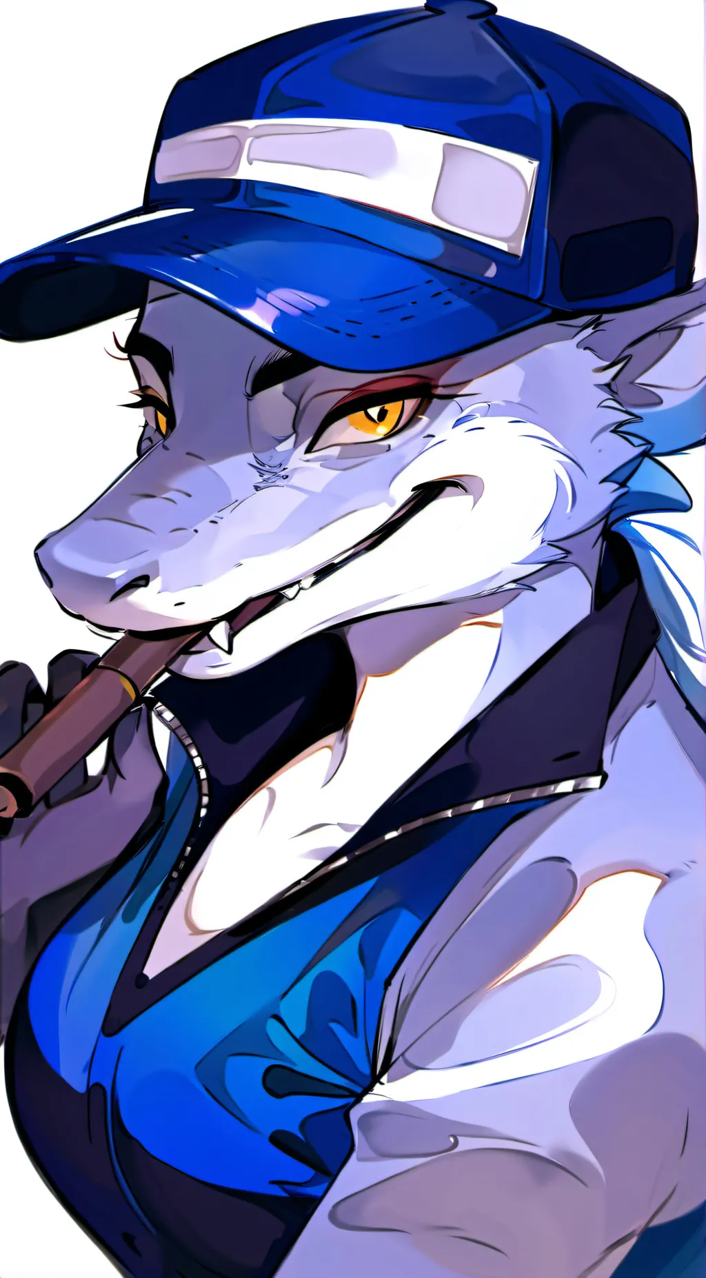 ai character: sapphire  background