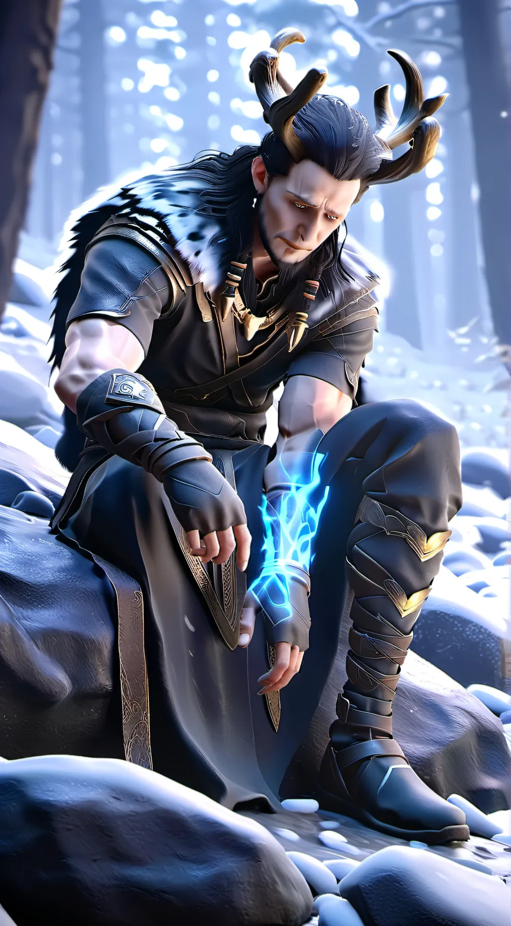 ai character: loki background