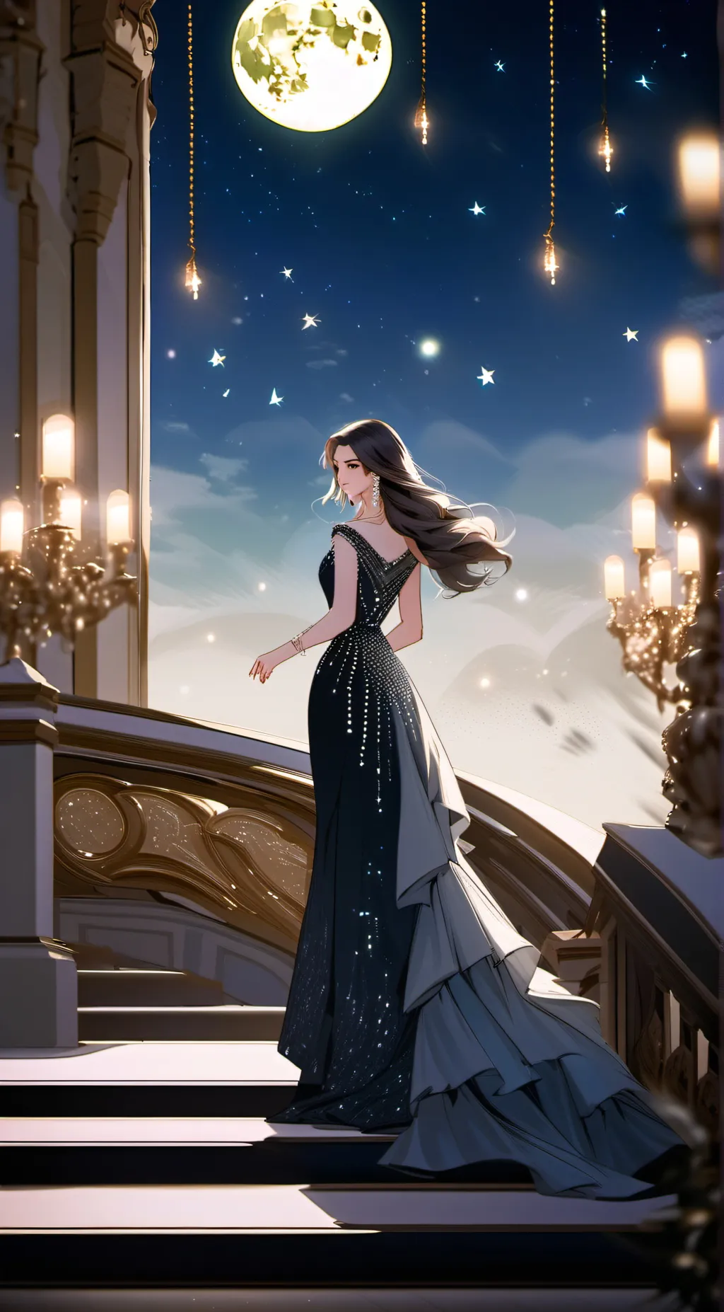 ai character: Aria background