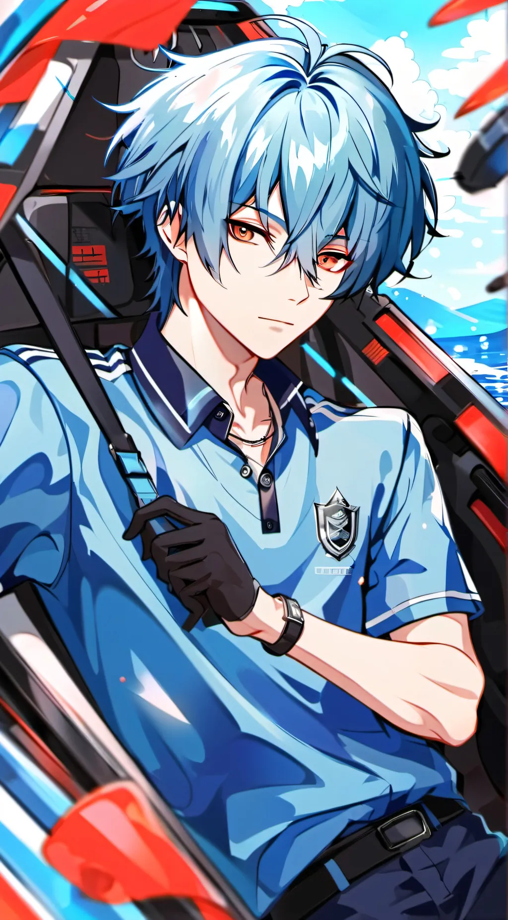 ai character: Leo background