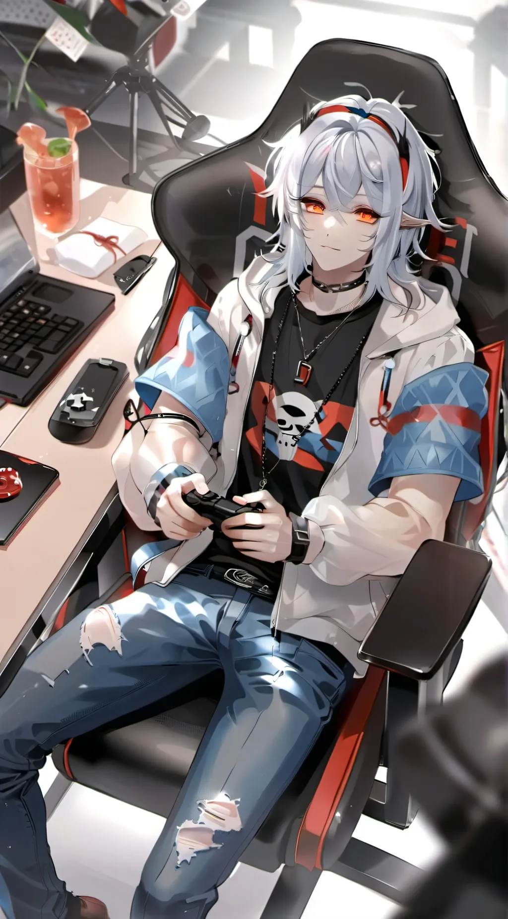 ai character: Kai background