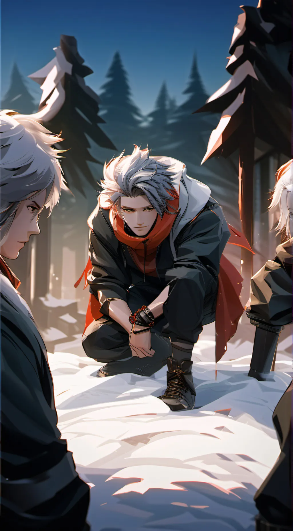 ai character: Evan background