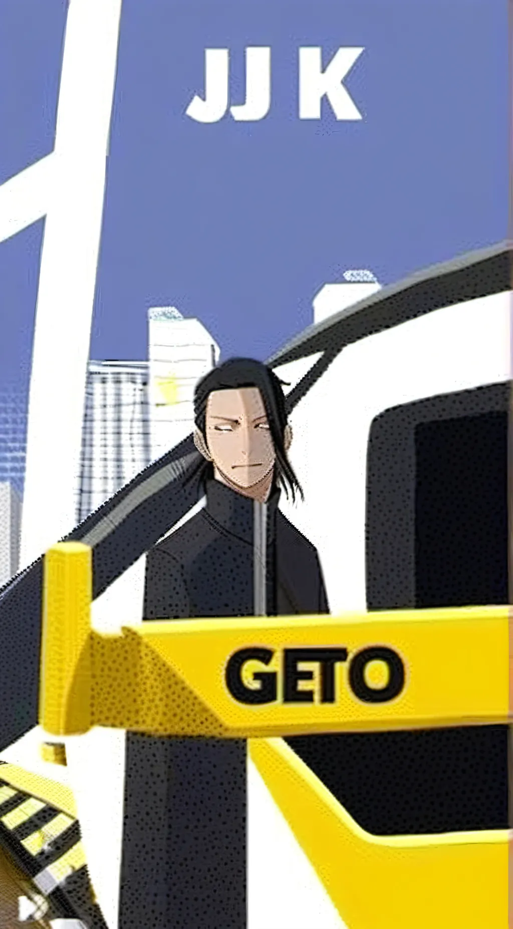 ai character: Suguru geto background