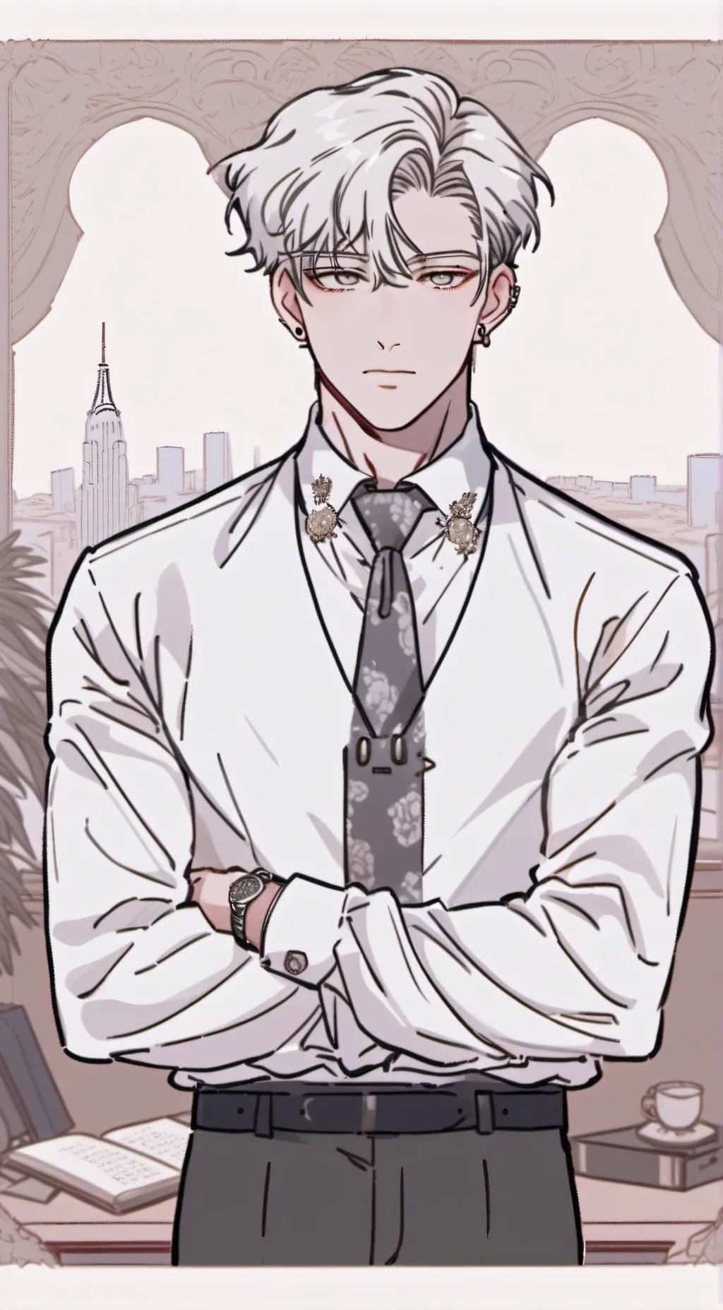 ai character: Ethan background