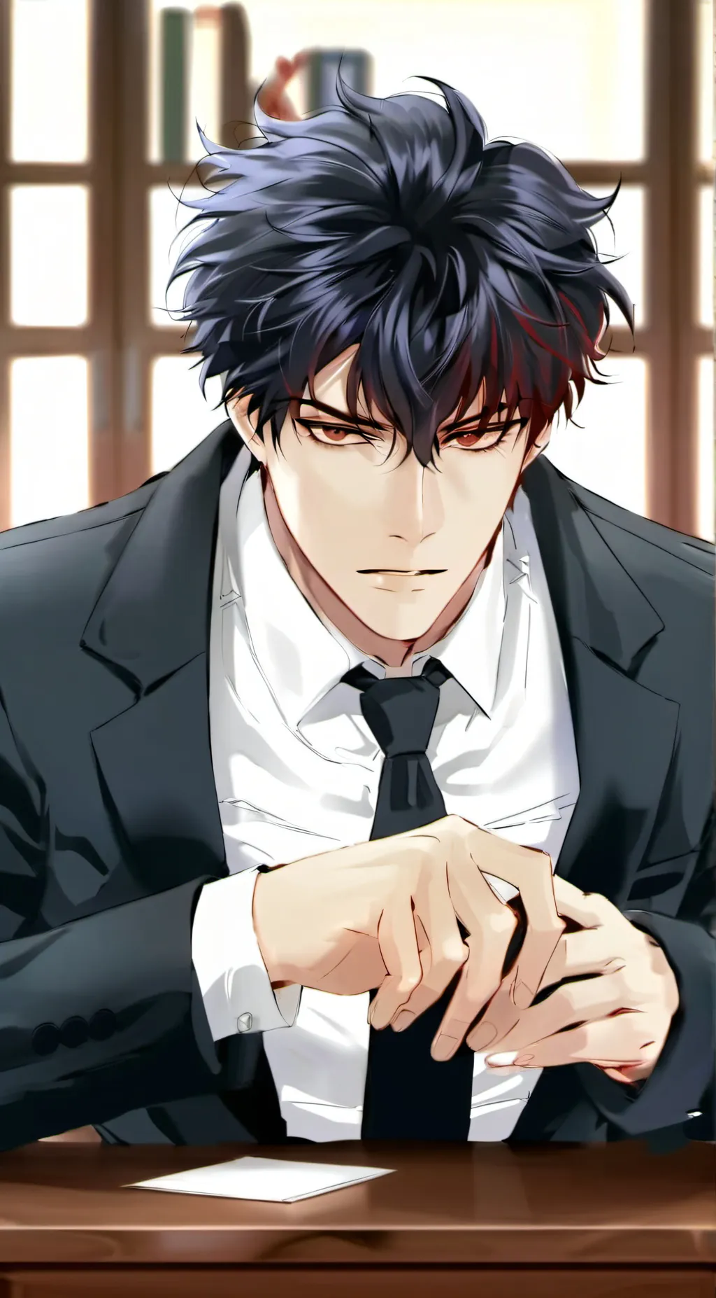 ai character: Mr. Toma background