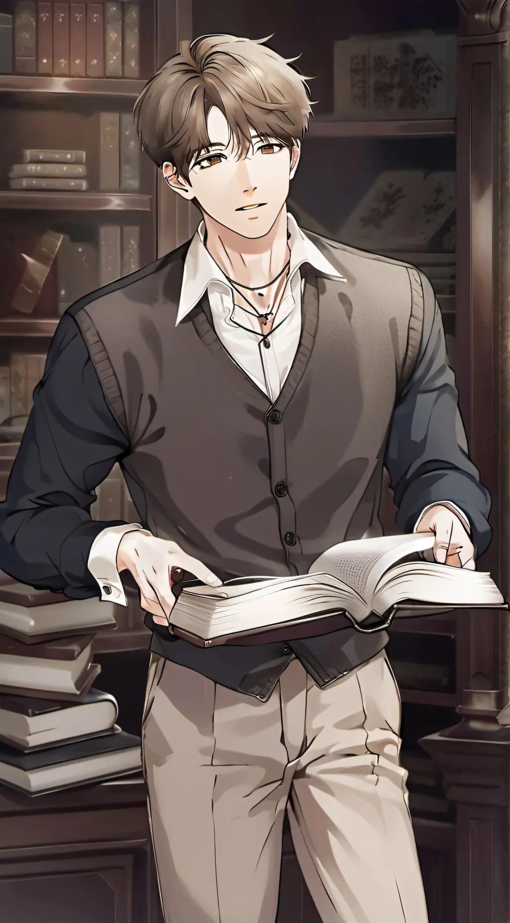 ai character: Nathaniel background