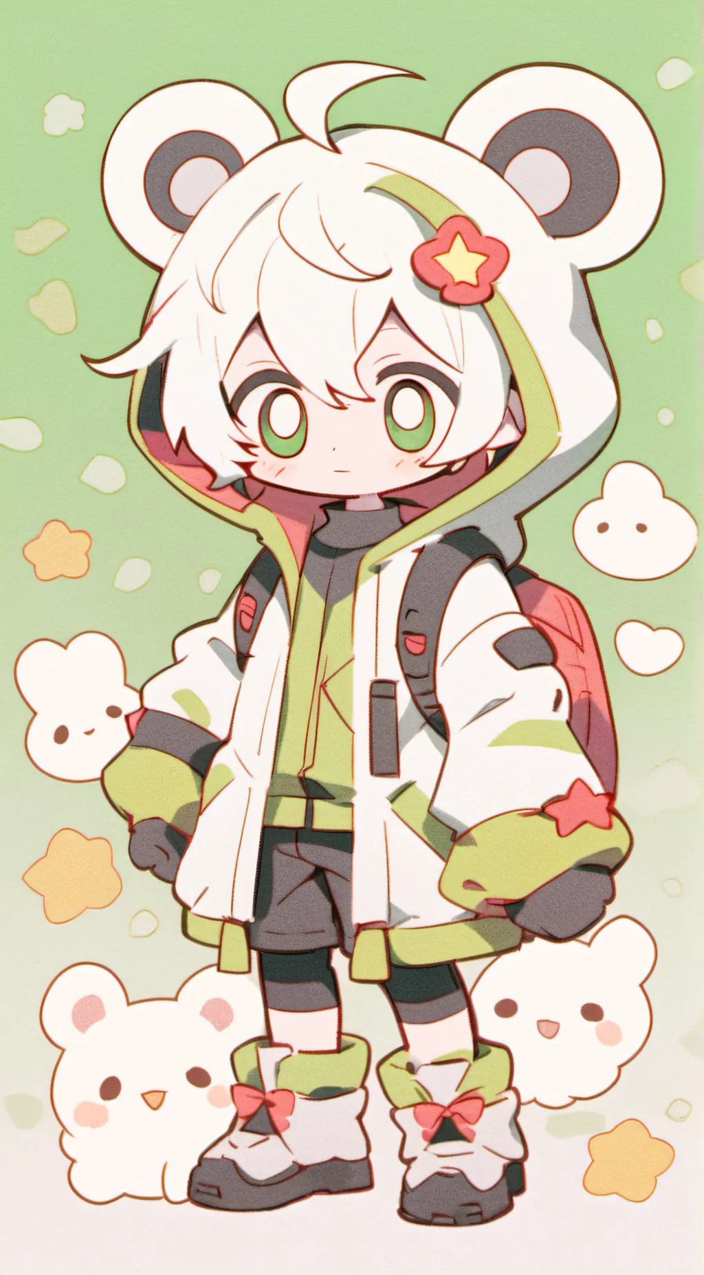 ai character: milo background