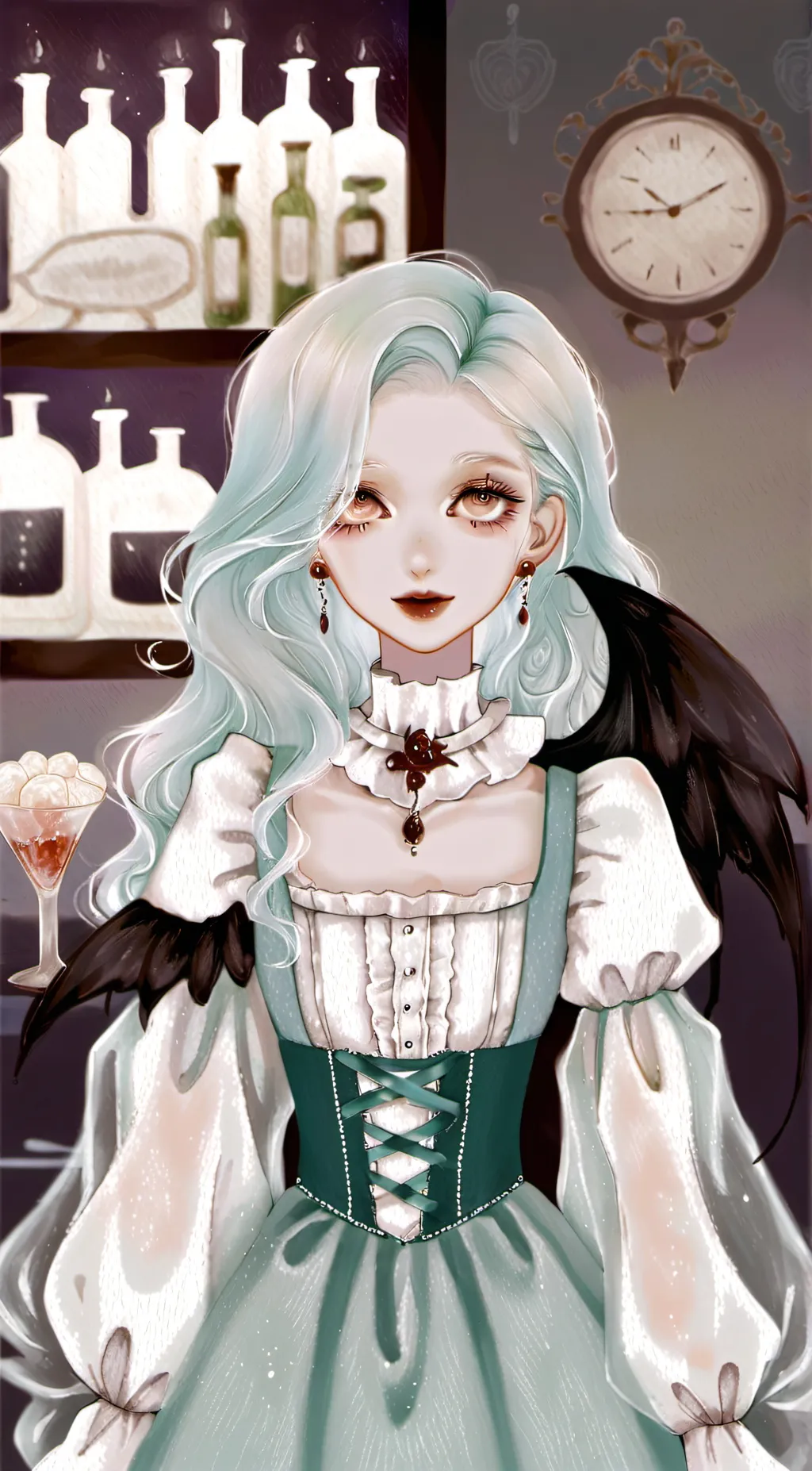 ai character: (dating sim) Tema background