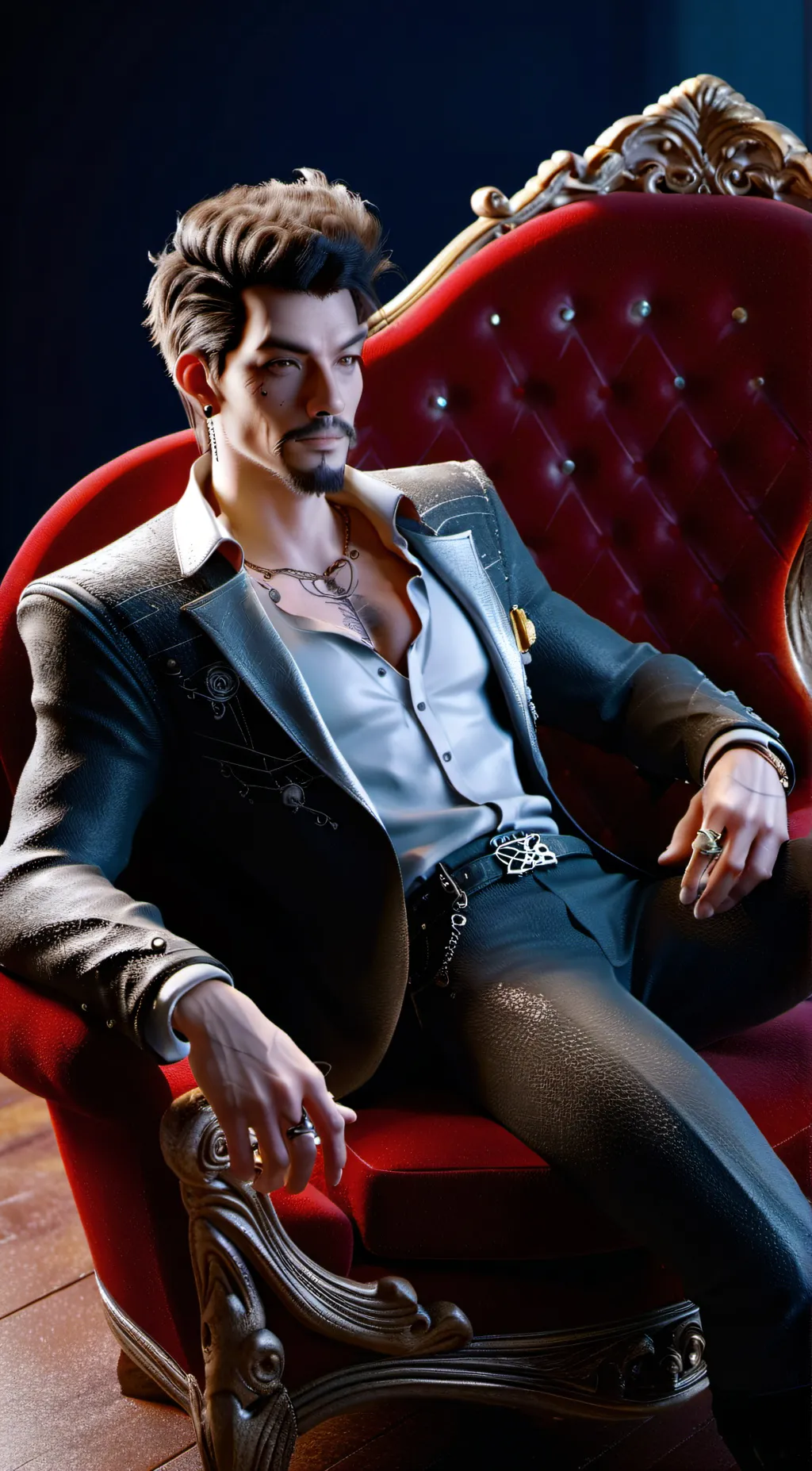 ai character: Max background