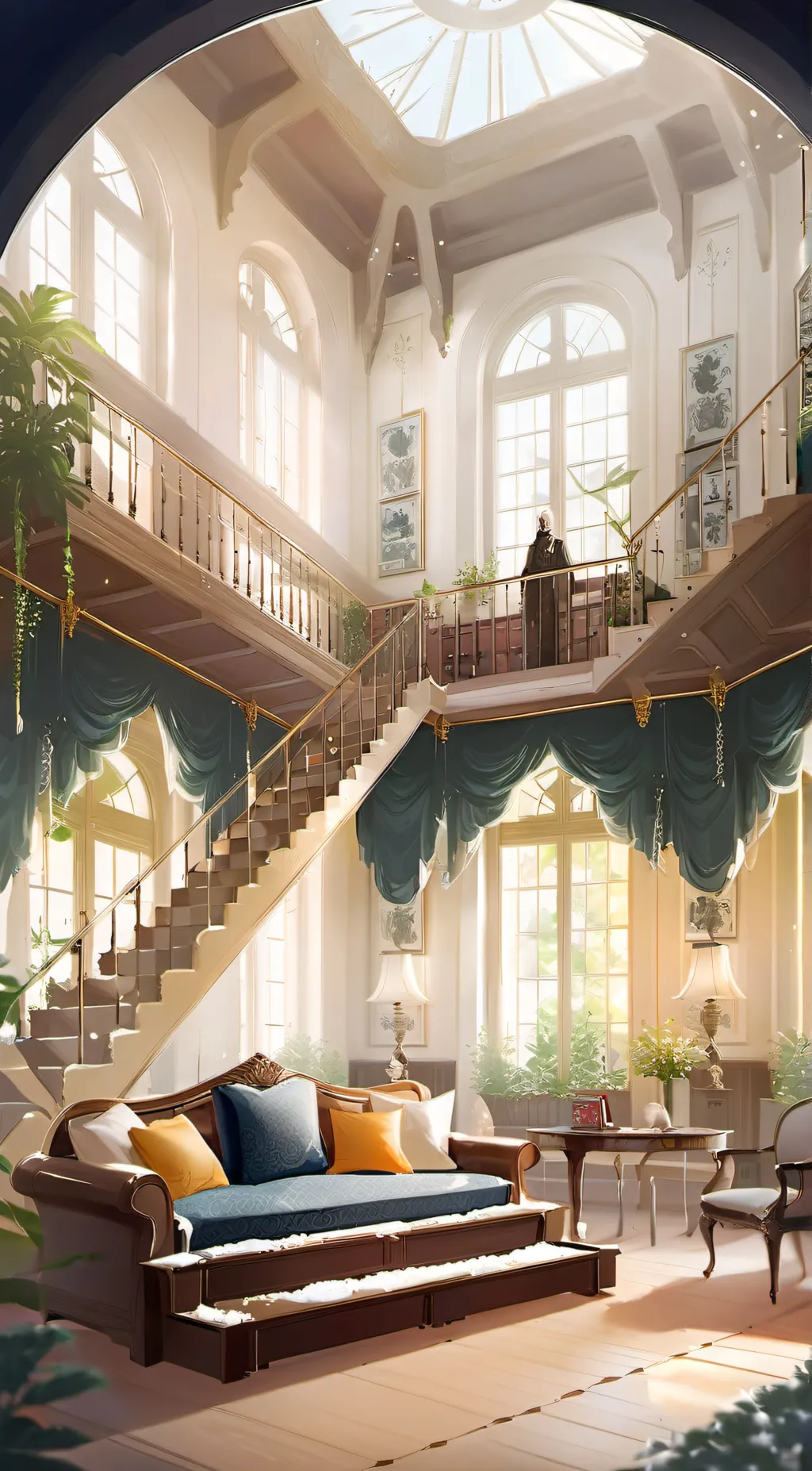 ai character: Eva background