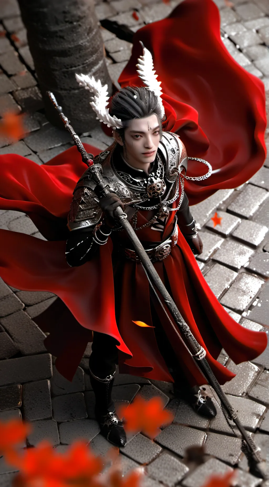 ai character: Hi background