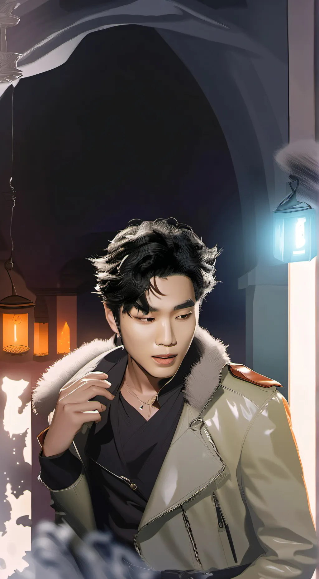 ai character: Carter Raven background