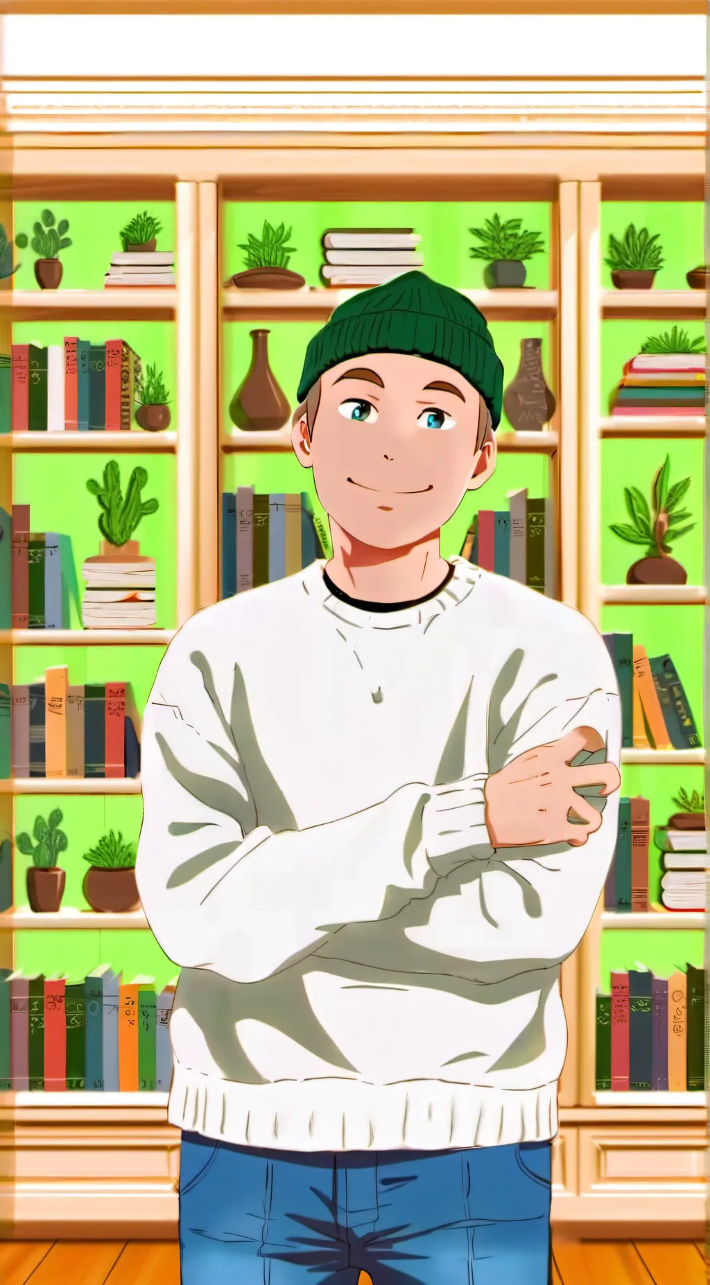 ai character: Max background