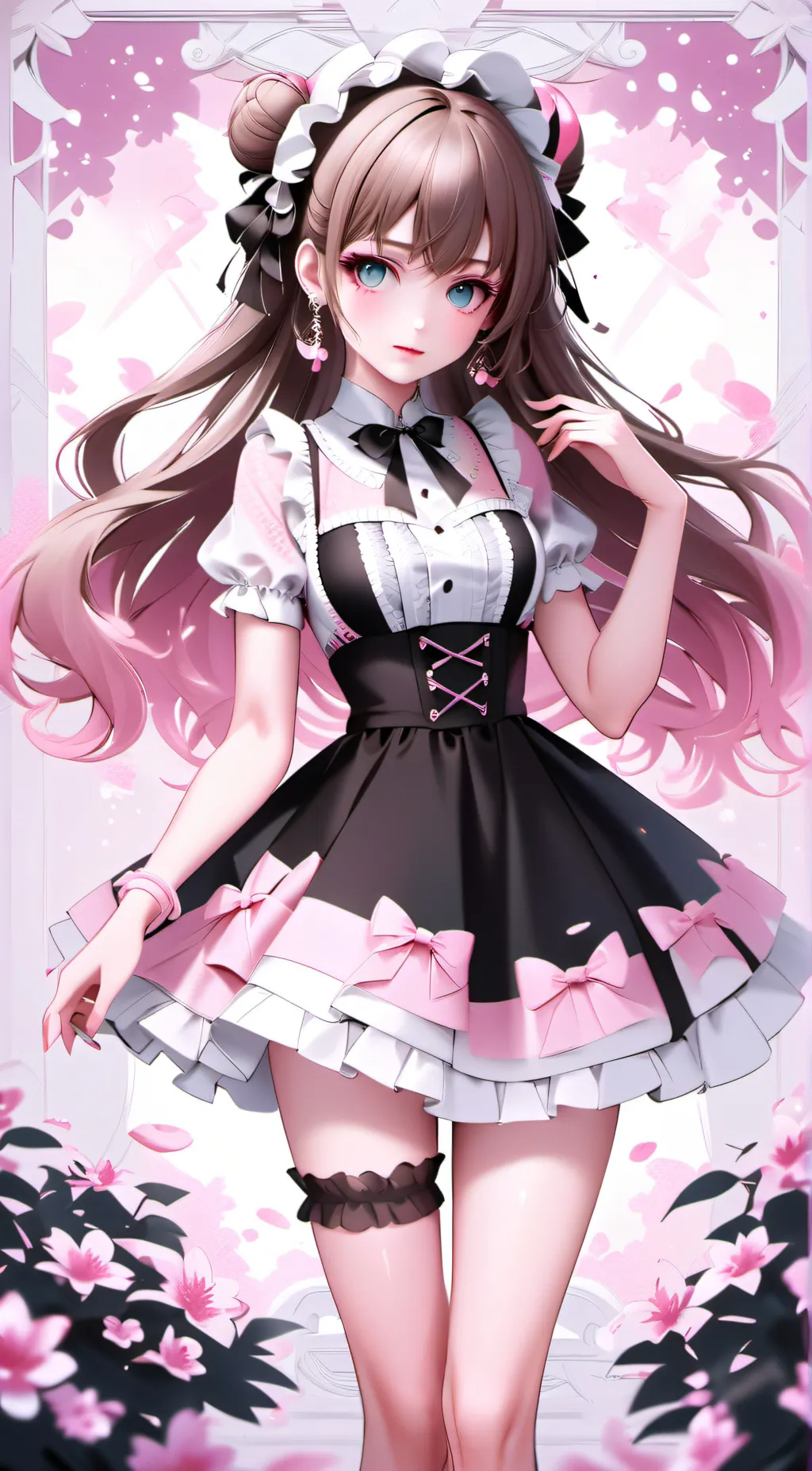 ai character: gassy girl background