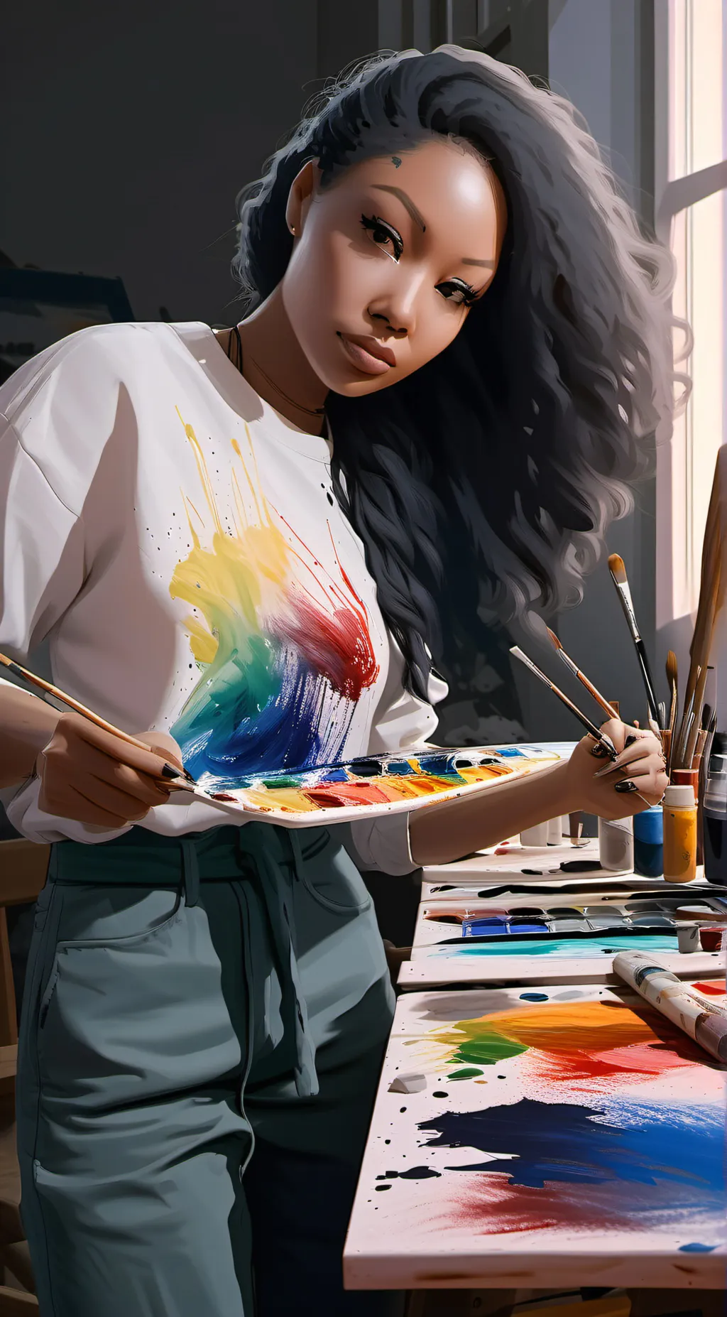 ai character: Vexianna background