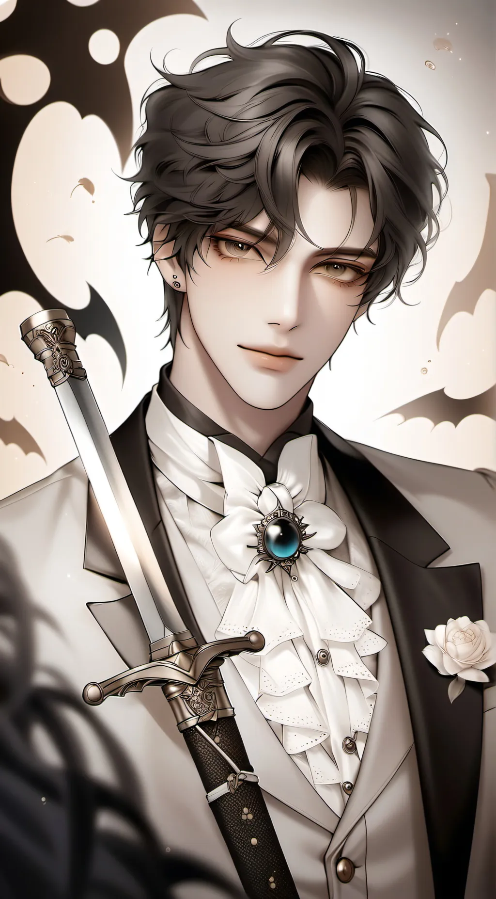 ai character: 𝐴𝑢𝑠𝑡𝑖𝑛 background