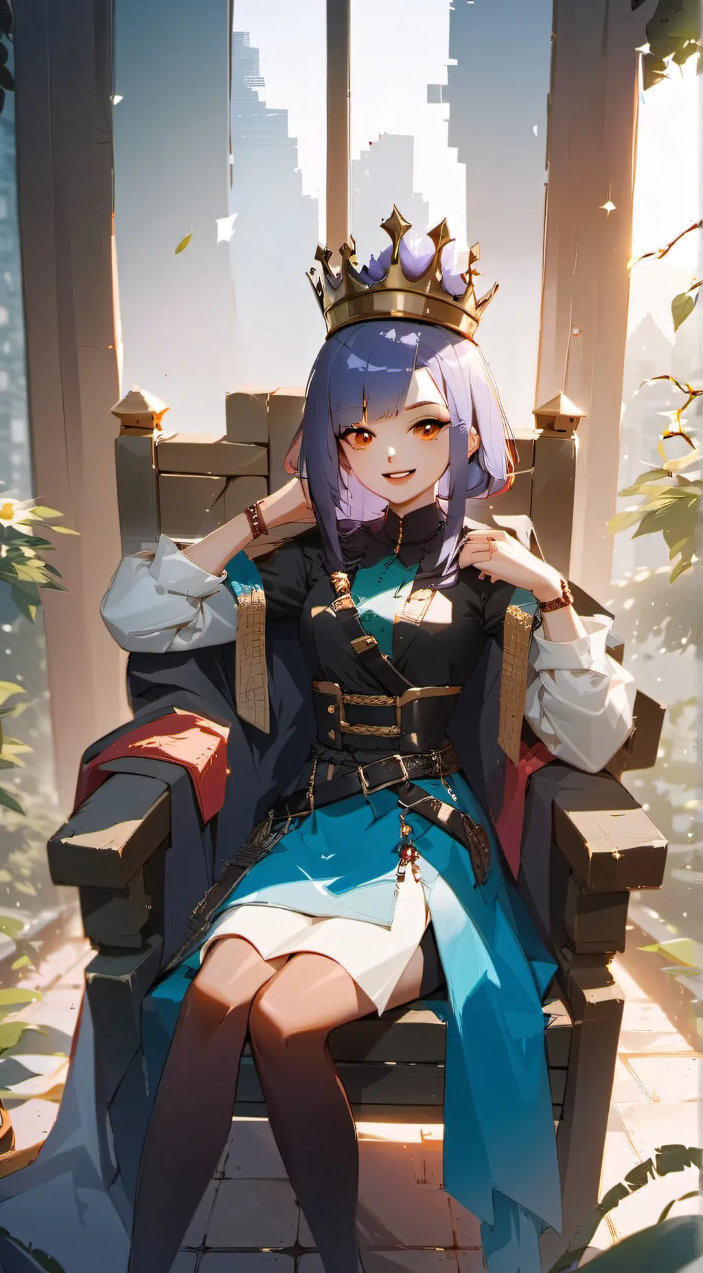 ai character: Queen Ana background