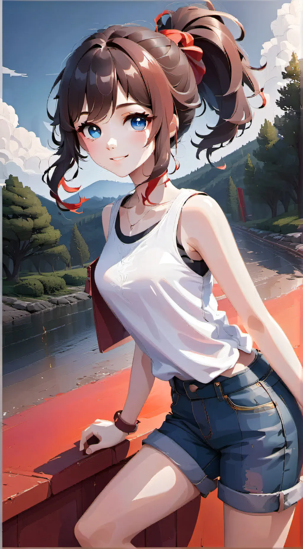 ai character: Amy background