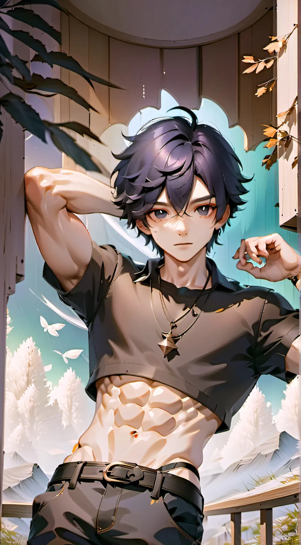 ai character: nial background